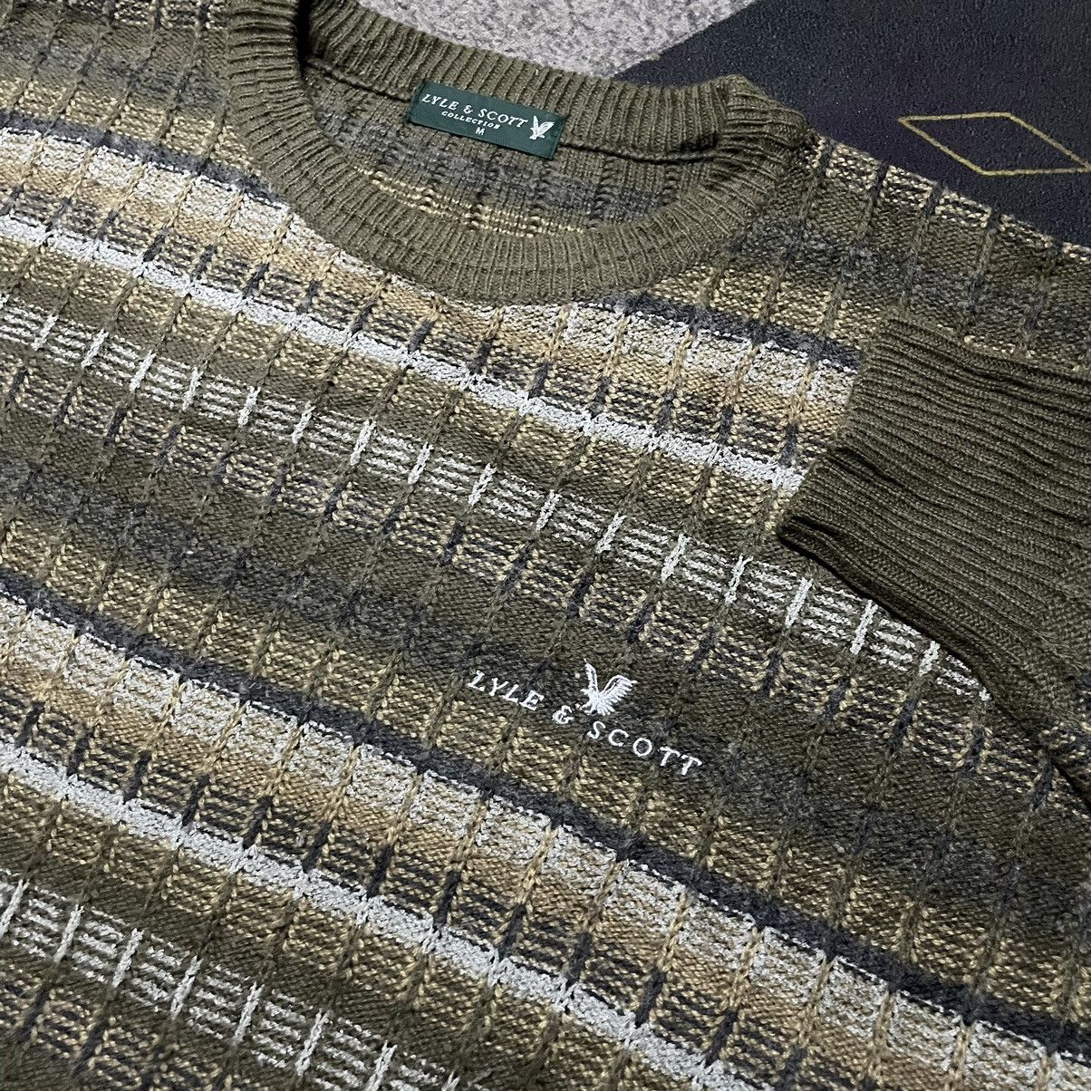 Designer × Lyle & Scott 💥Lyle & Scott Collection Knit Sweater Size US M / EU 48-50 / 2 - 2 Thumbnail