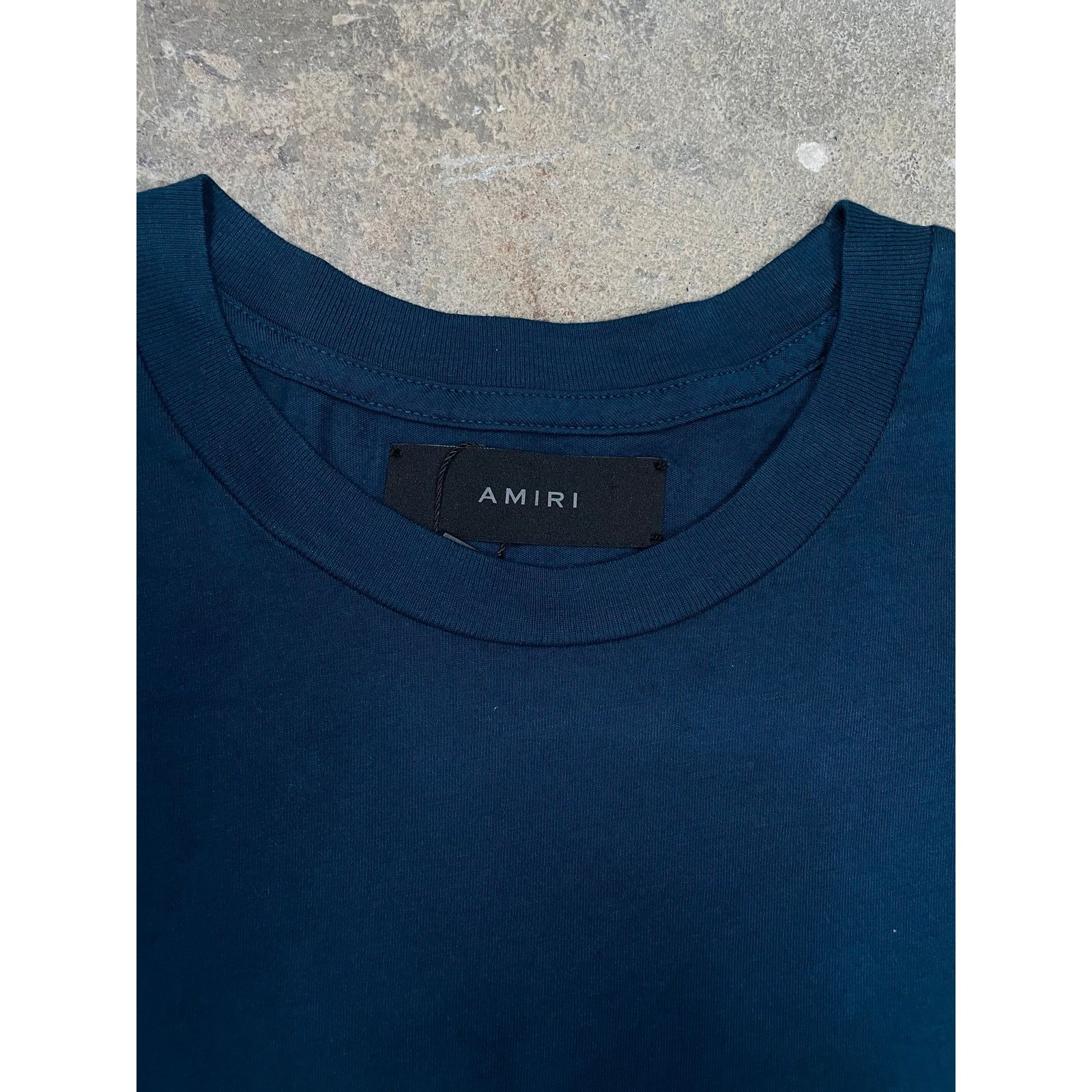 Amiri Amiri Los Angeles Tee Blue XS Used Size US XS / EU 42 / 0 - 3 Thumbnail