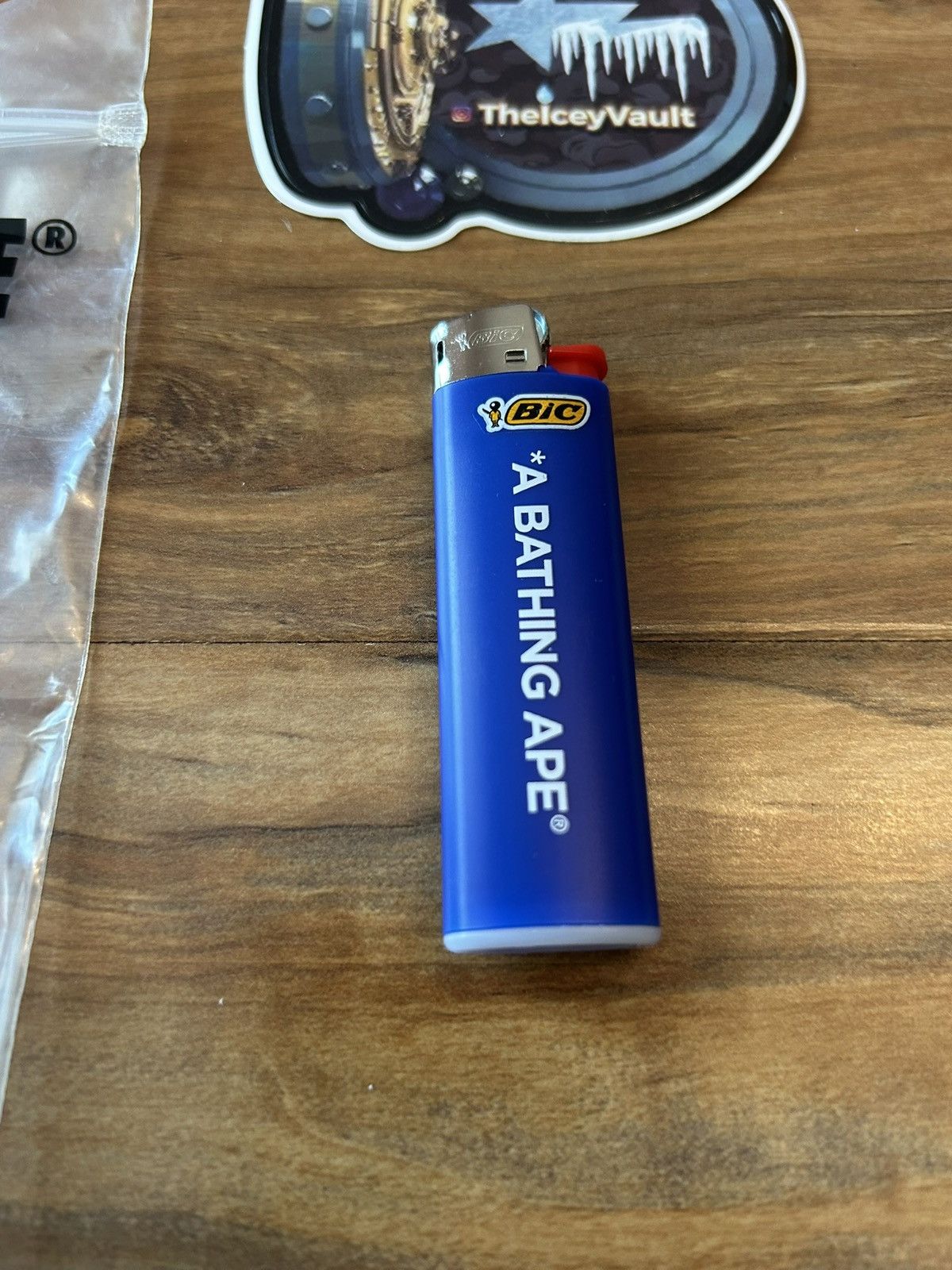 Bape NEW Bape Blue Slim Bic Lighter Size ONE SIZE - 3 Thumbnail