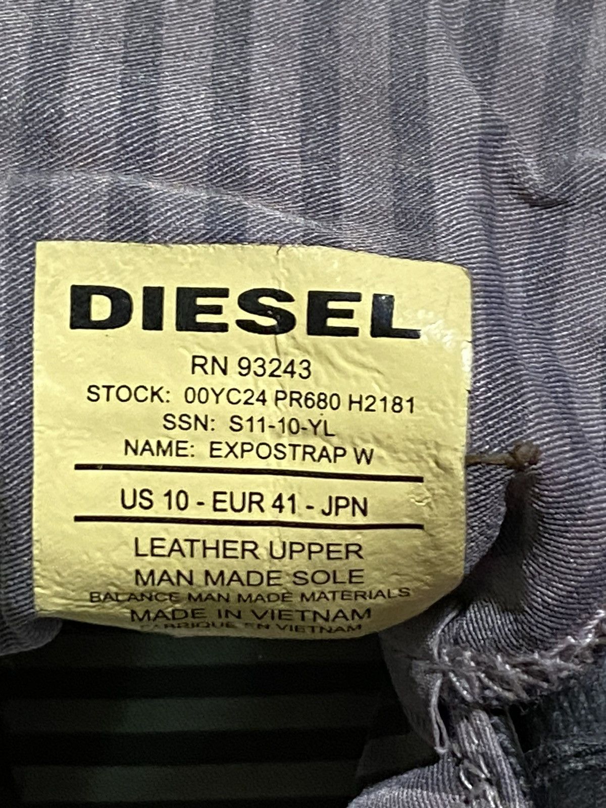 Diesel Diesel Leather high shoes Size US 10 / IT 40 - 10 Thumbnail