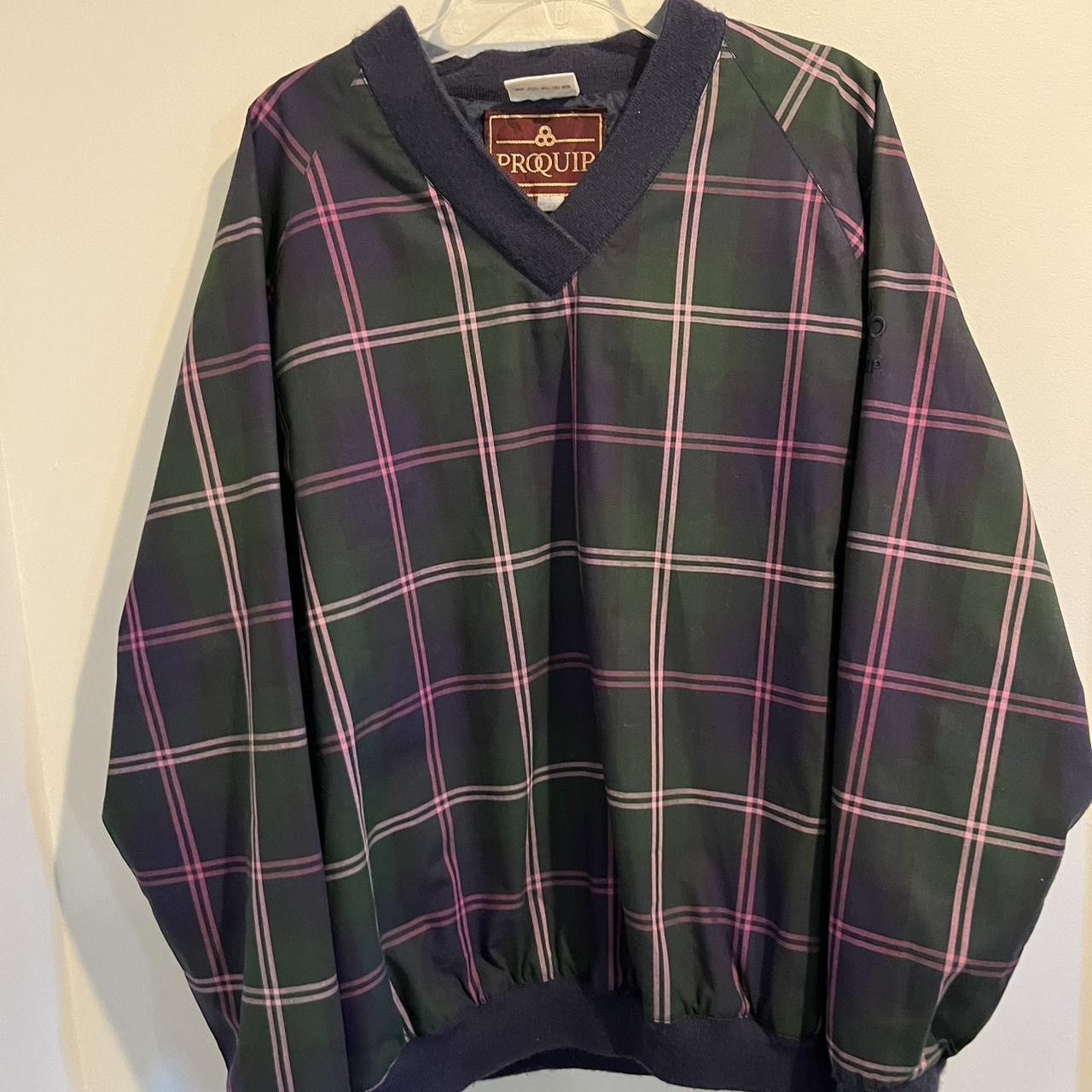 Vintage Vintage Proquip Mens Golf Pullover Size M Haig Point V-Neck Size US M / EU 48-50 / 2 - 1 Thumbnail