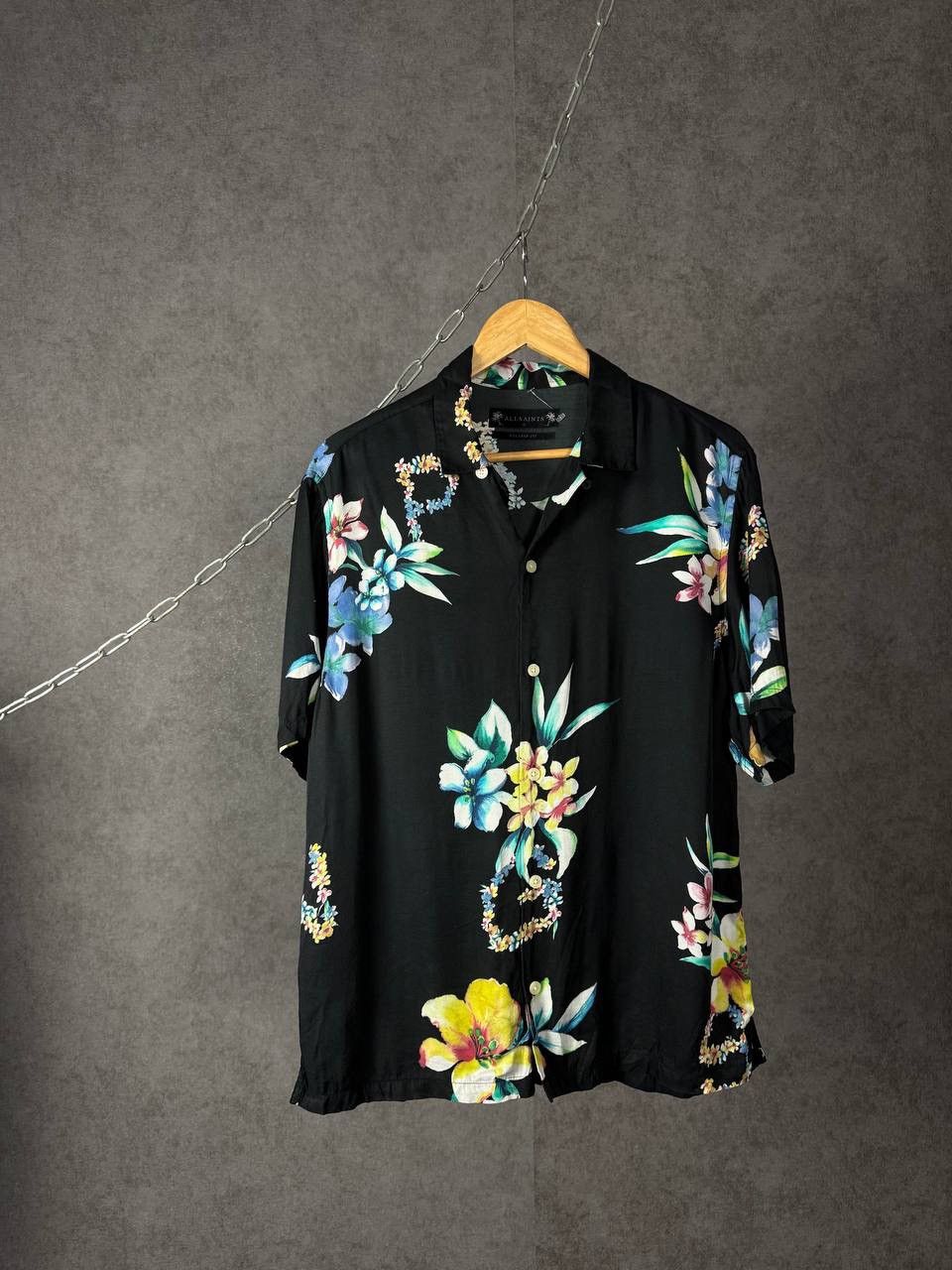 Allsaints Allsaints Hawaiian designer relaxed shirt Size US S / EU 44-46 / 1 - 1 Thumbnail