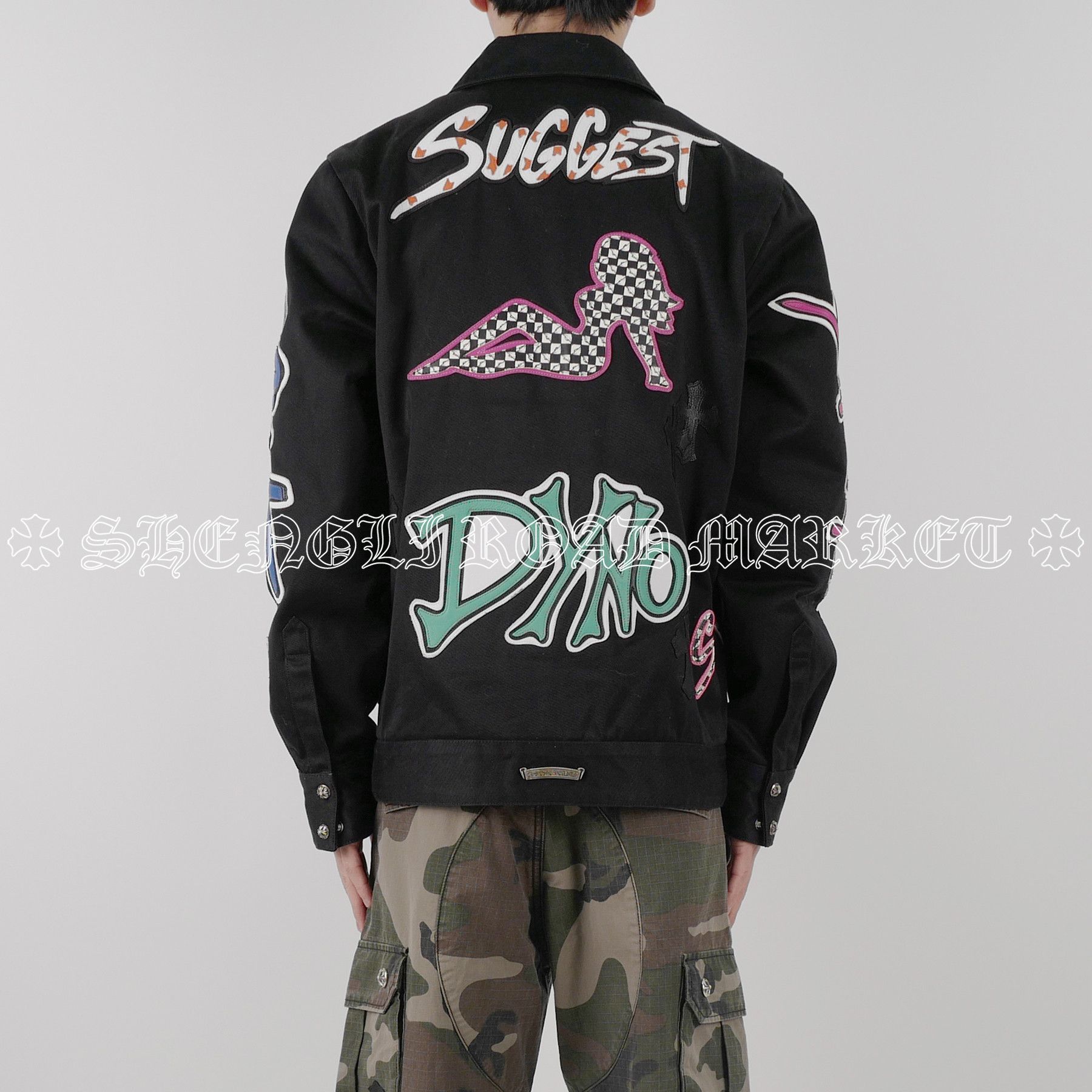 Chrome Hearts Chrome Hearts Matty Boy Patch Zip Up Jacket Size US L / EU 52-54 / 3 - 22 Thumbnail