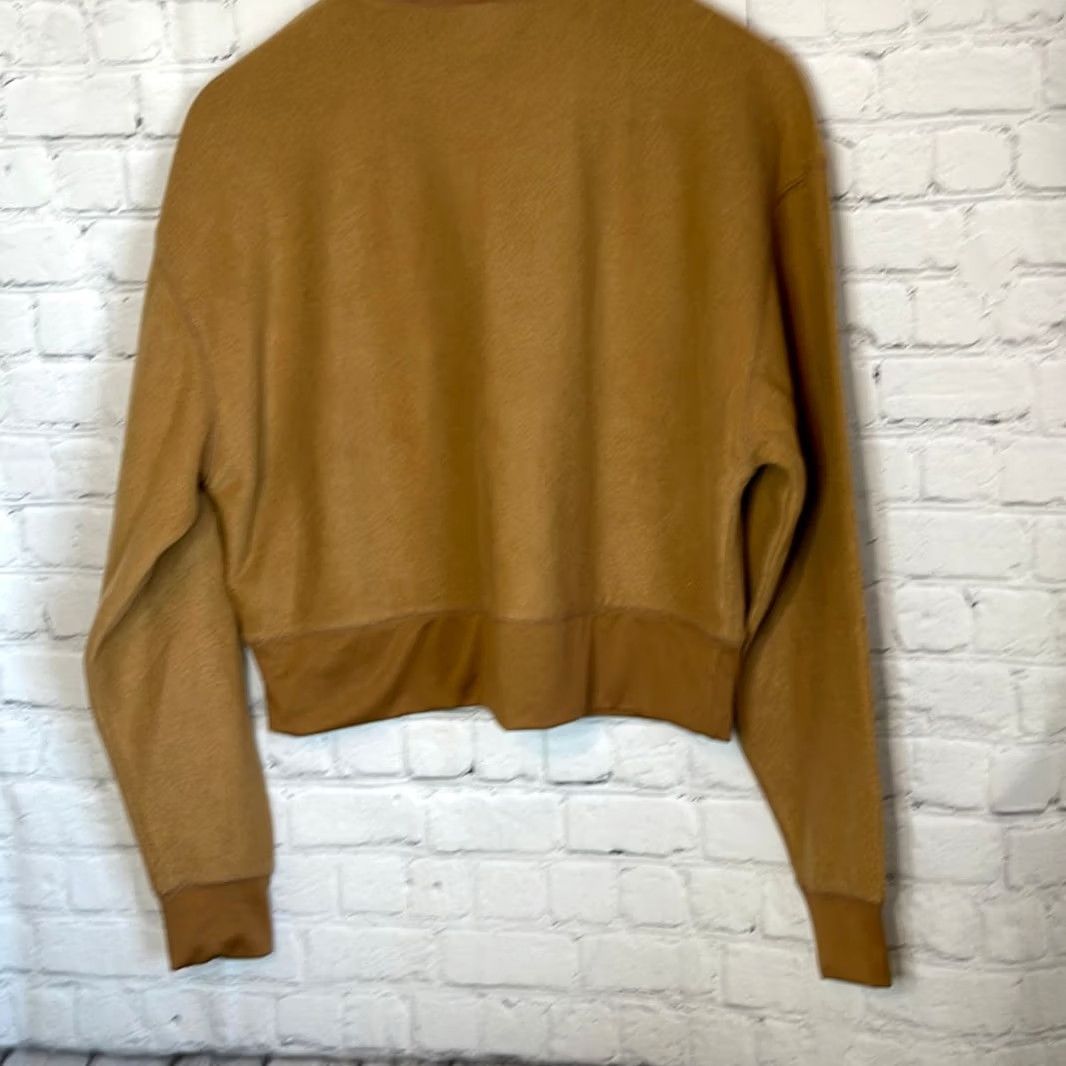 Vintage Abound Women's Brown Sweatshirt size Medium M Crew Neck Soft Pullover Size M / US 6-8 / IT 42-44 - 4 Thumbnail