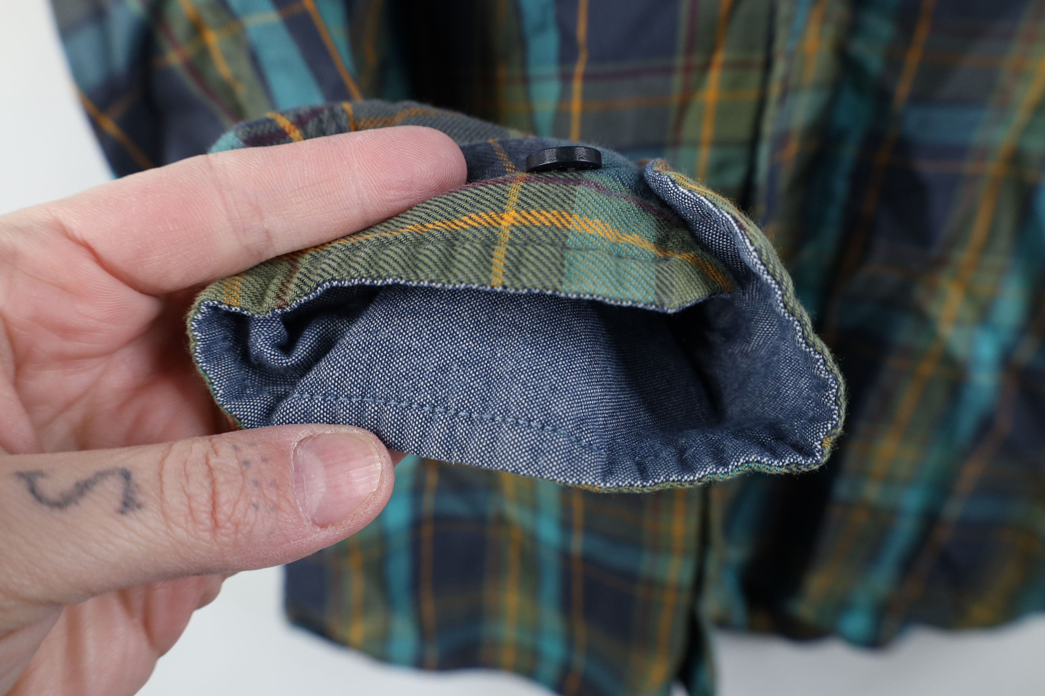 L.L. Bean Vintage LL Bean Slightly Fitted Flannel Button Down Shirt Size US M / EU 48-50 / 2 - 10 Thumbnail