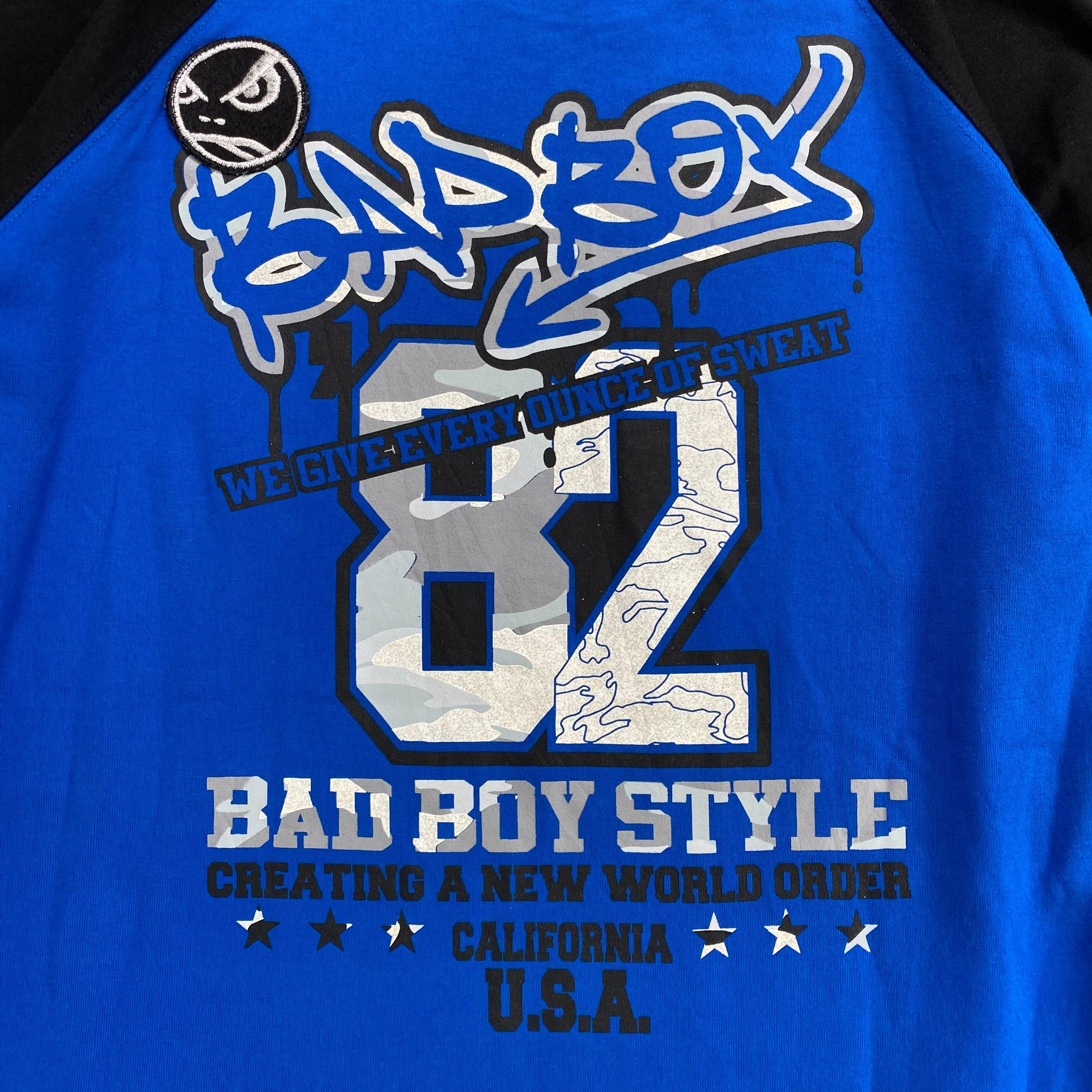 Japanese Brand Y2K❤️‍🔥2000s Badboy Kmrii Le Grande Bleu Style Longsleeve Size US M / EU 48-50 / 2 - 12 Thumbnail