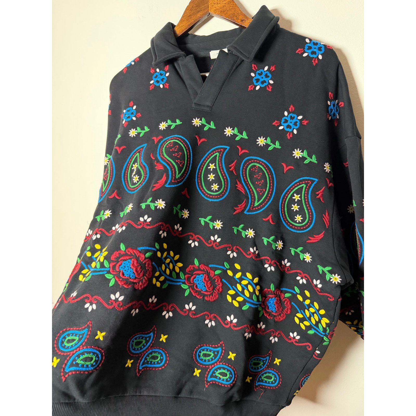 Kith Kith bandana paisley floral nelson collared pullover Size US L / EU 52-54 / 3 - 3 Thumbnail