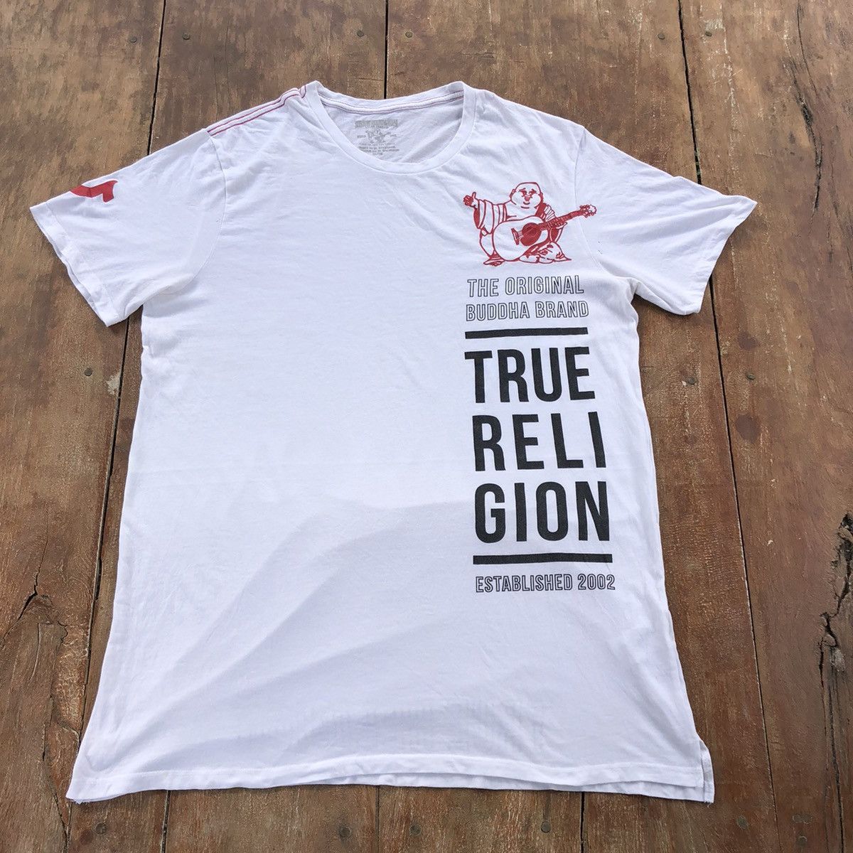 True Religion Vintage True Religion Rare T Shirt Size US XL / EU 56 / 4 - 2 Thumbnail