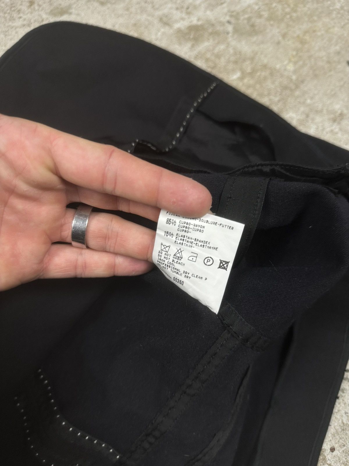 Marithe + Francois Girbaud 2000s Marithe Francois Girbaud Black Blazer Jacket Size XL / US 12-14 / IT 48-50 - 12 Thumbnail