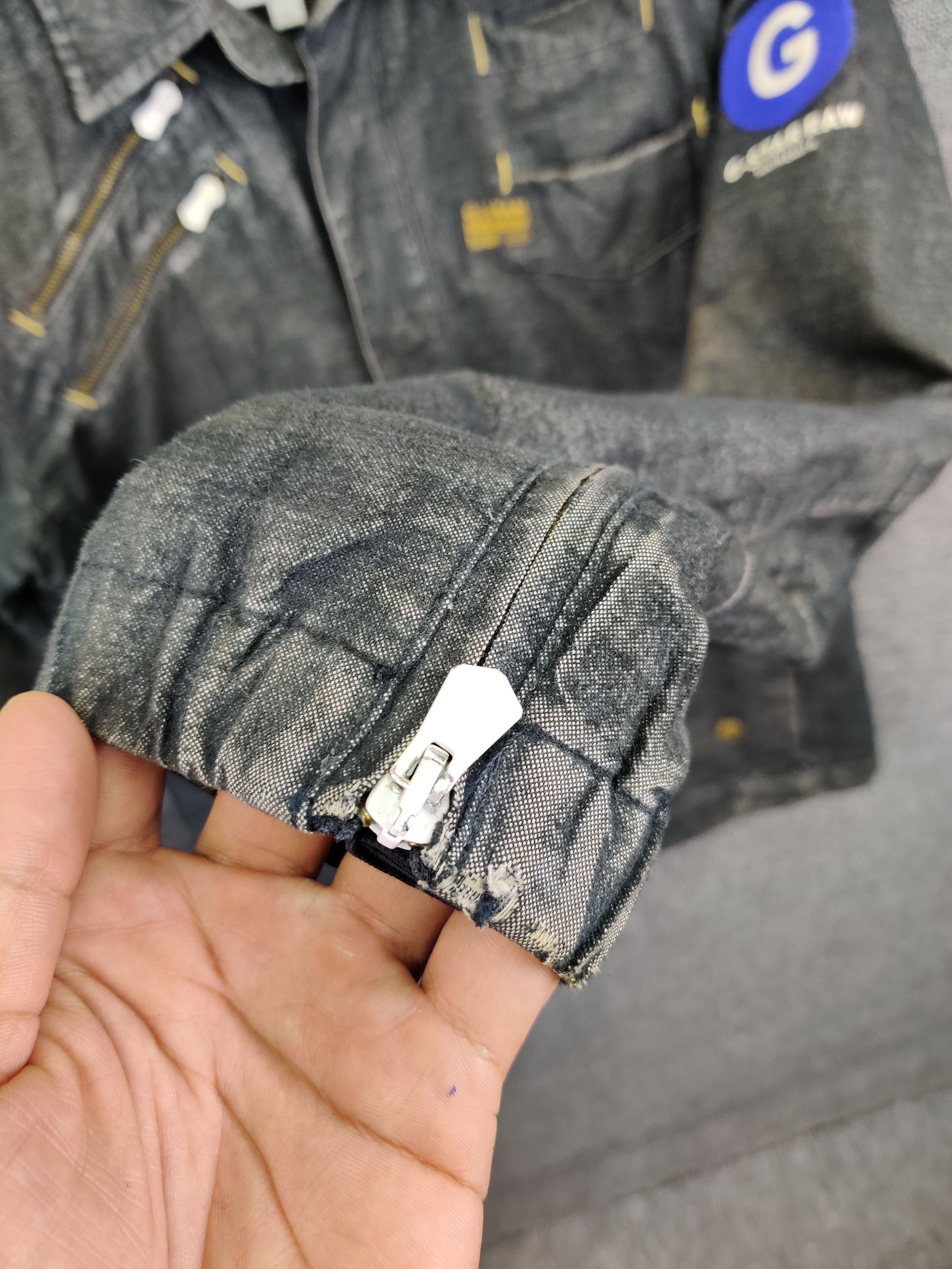 G-Star G-Star Raw Denim 3301 Sun Faded Overshirt Denim Jacket Size US M / EU 48-50 / 2 - 14 Thumbnail
