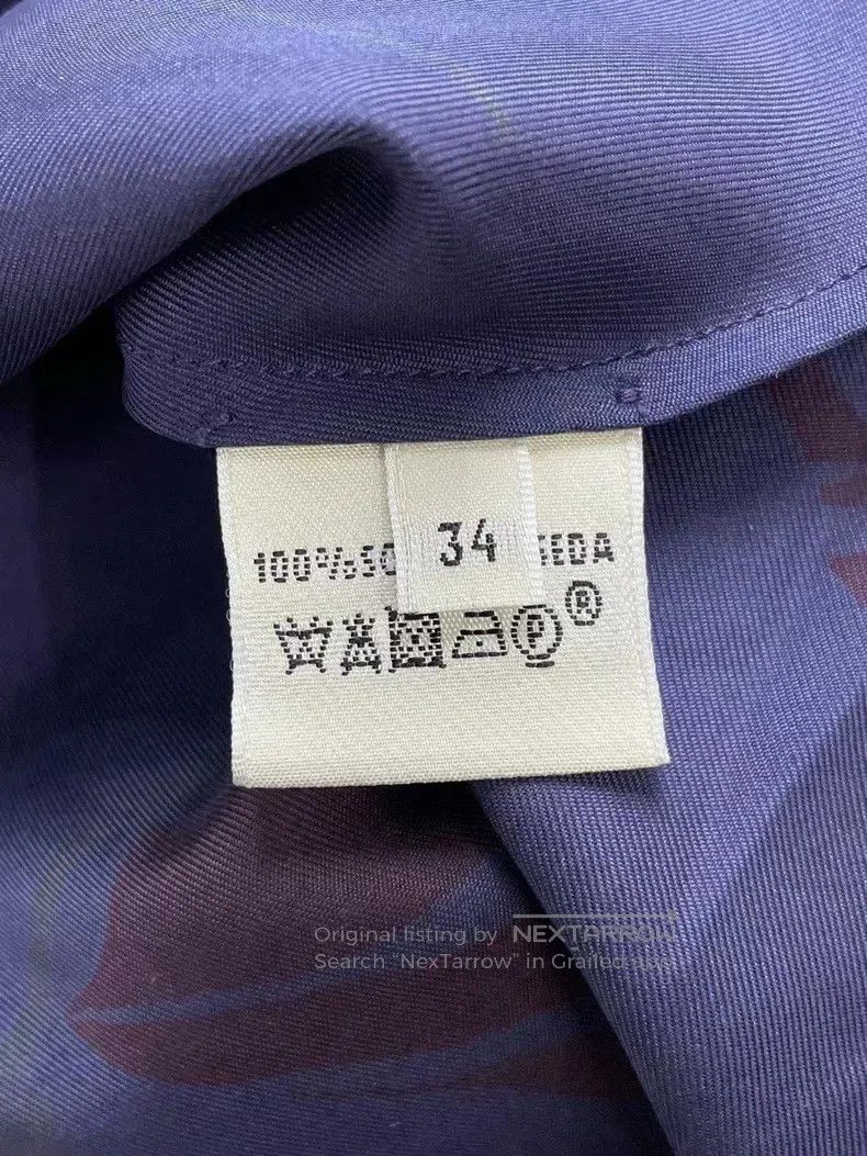 Hermes Hermes Off-the-shoulder silk dress Size XXS / US 00 / IT 34 - 8 Thumbnail