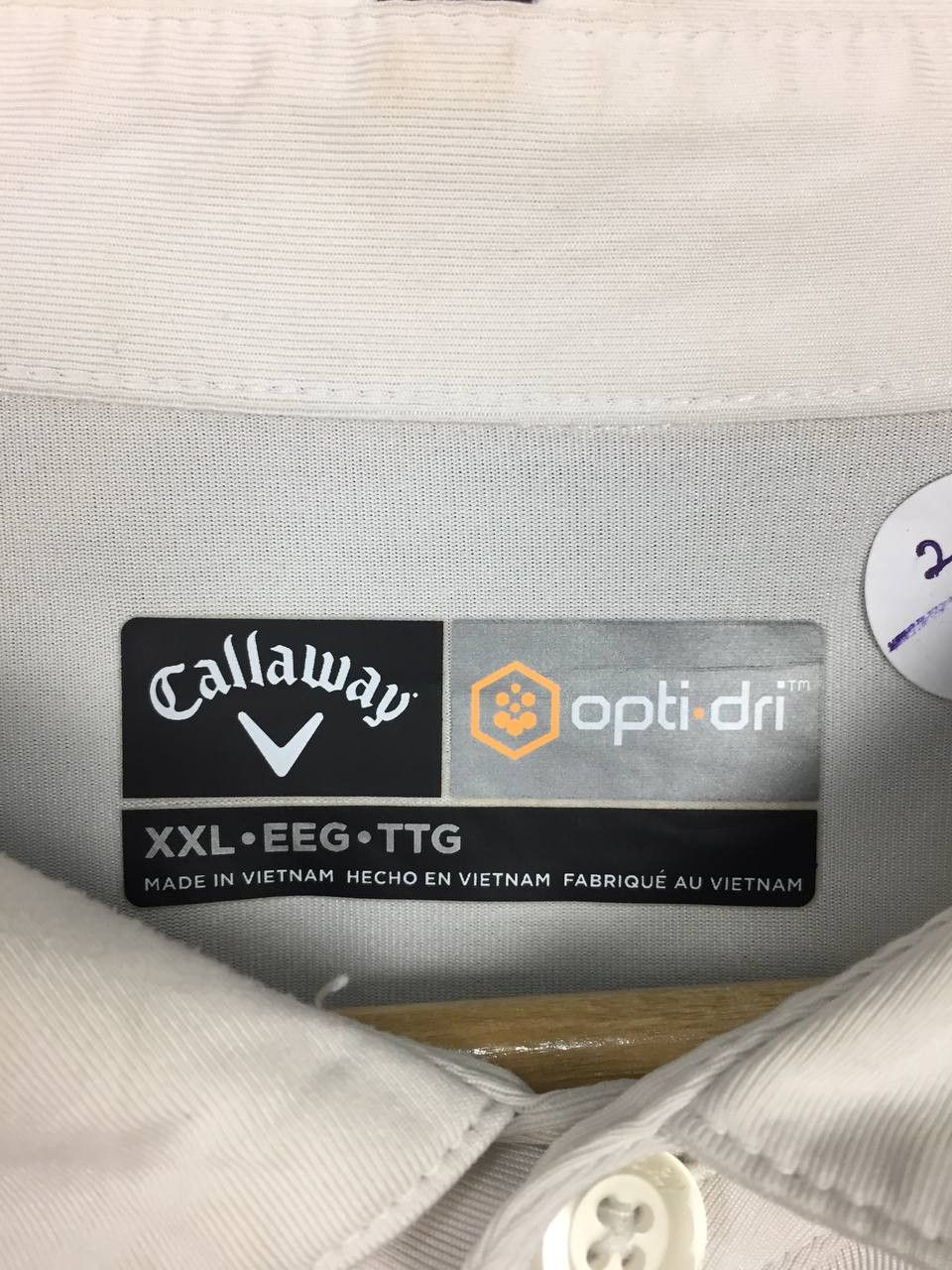 Callaway Golf × Vintage Callaway Opti-Dri Performance Golf Polo Tee Size US XXL / EU 58 / 5 - 15 Thumbnail