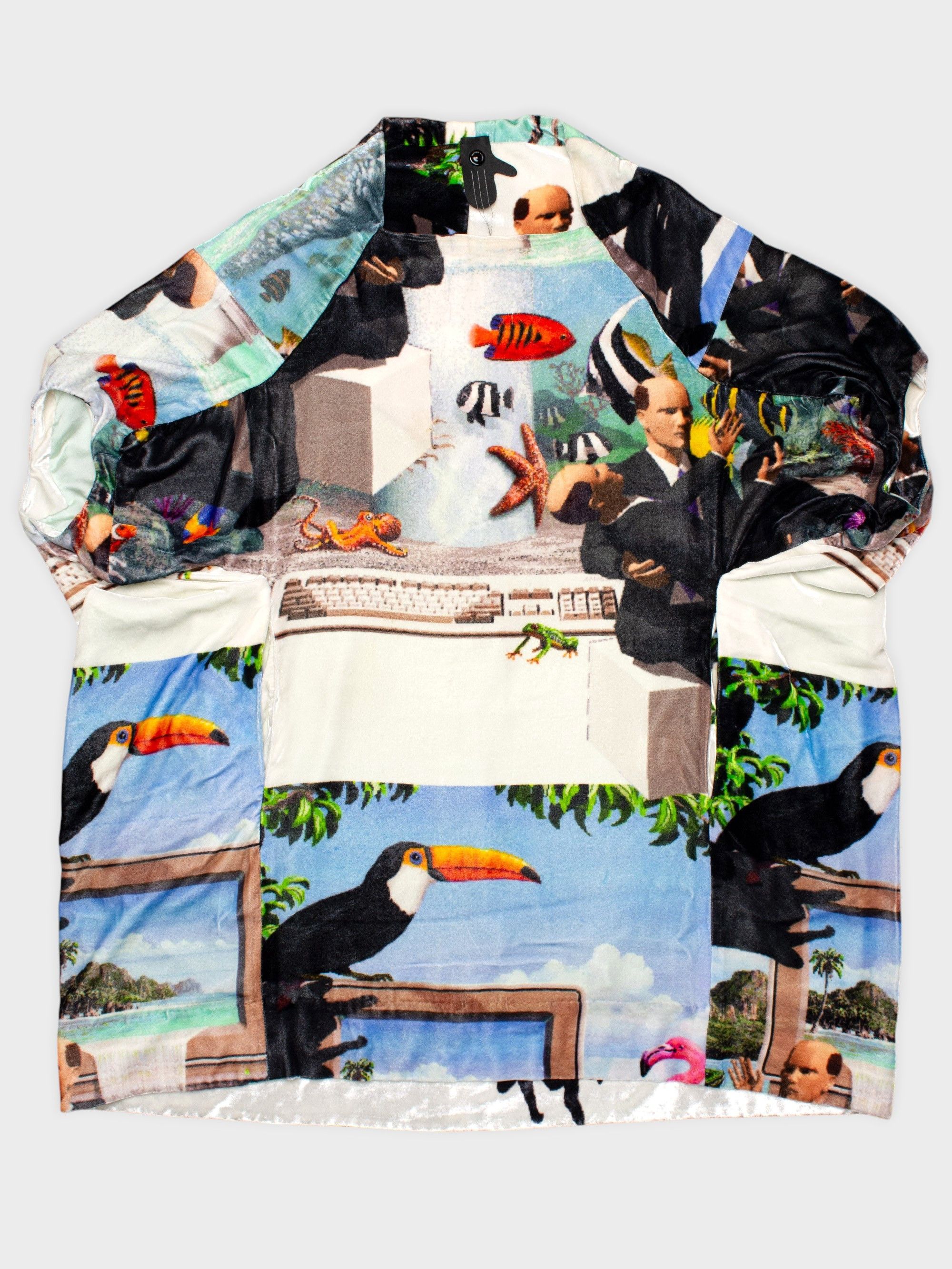 Bernhard Willhelm Bernhard Willhelm AW14 computer graphic oversized top Size ONE SIZE - 4 Thumbnail