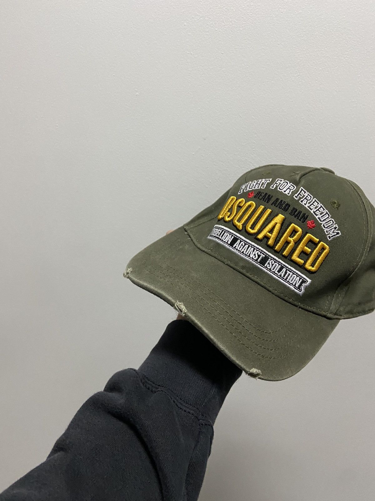 Dsquared2 × Vintage Dsquared2 Cap Vintage big Logo Y2K Style Skate Size ONE SIZE - 8 Thumbnail