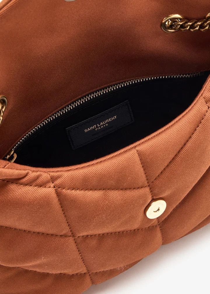 Saint Laurent Paris o1s1wg111125 YSL Mini Bag (Mono) 7 New Army Hot Rust Brown Size ONE SIZE - 4 Thumbnail