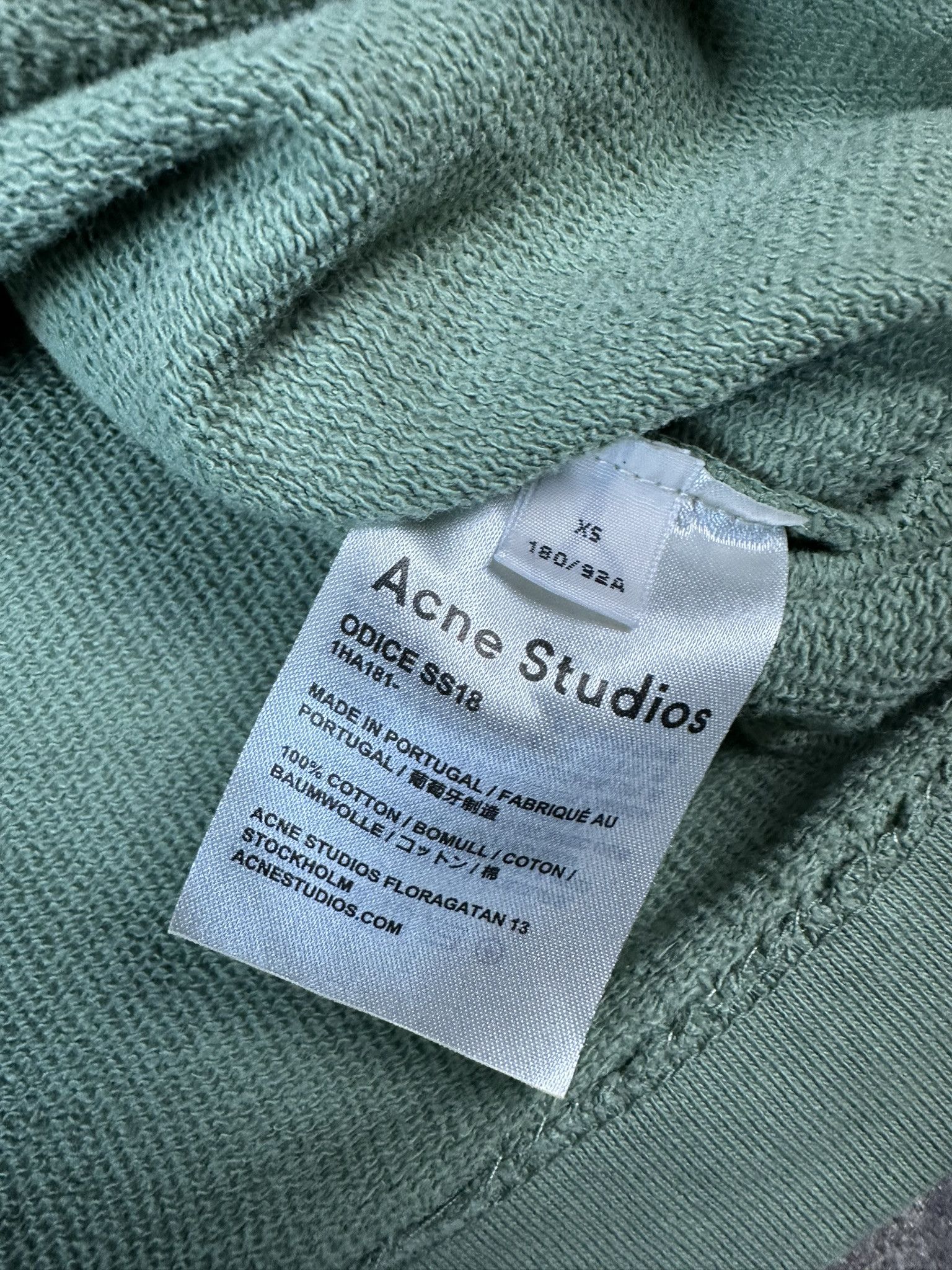 Acne Studios Acne Studios Logo Boxy Cropped Crewneck 1996 Size M / US 6-8 / IT 42-44 - 7 Thumbnail