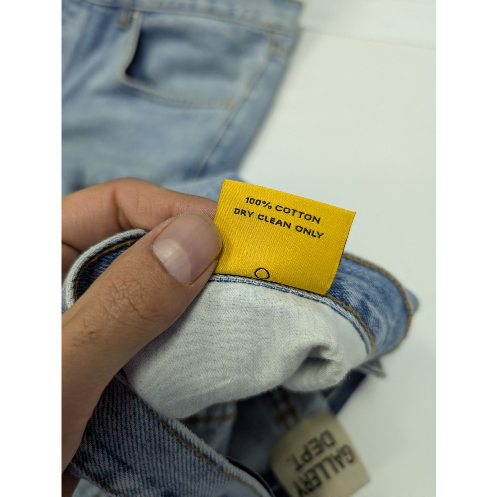 Gallery Dept. o1rshd1 Size: 34W x 32L / La Flare Denim Jeans Indigo Blue Size US 34 / EU 50 - 22 Thumbnail