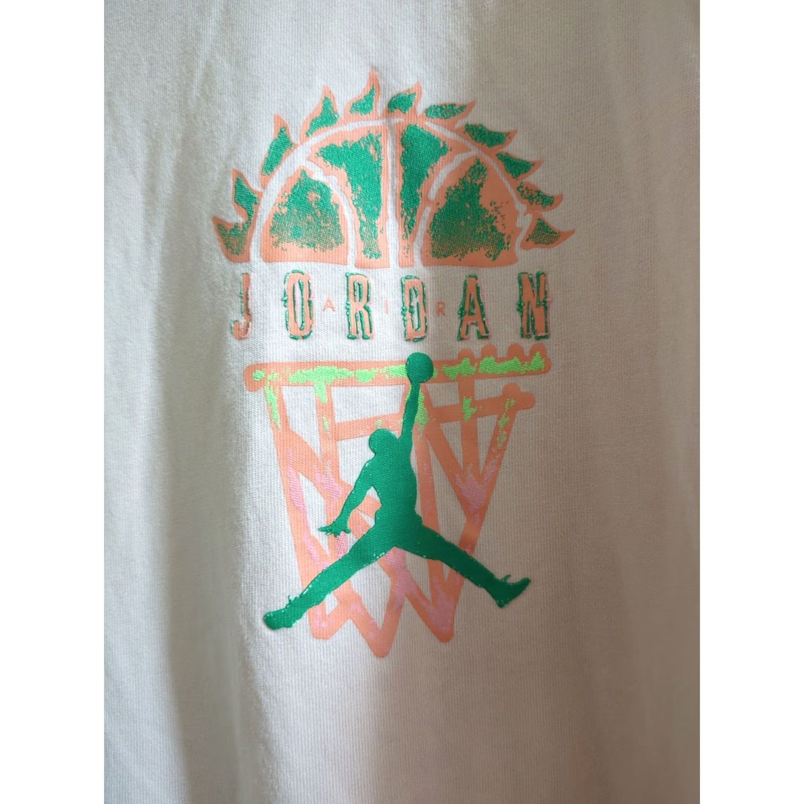 Jordan Brand Air Jordan Women's 3X Peach Graphic T-Shirt Jordan Shirt Women 3XL Peach Long Sleeve? Size XXL / US 16-18 / IT 52-54 - 2 Thumbnail