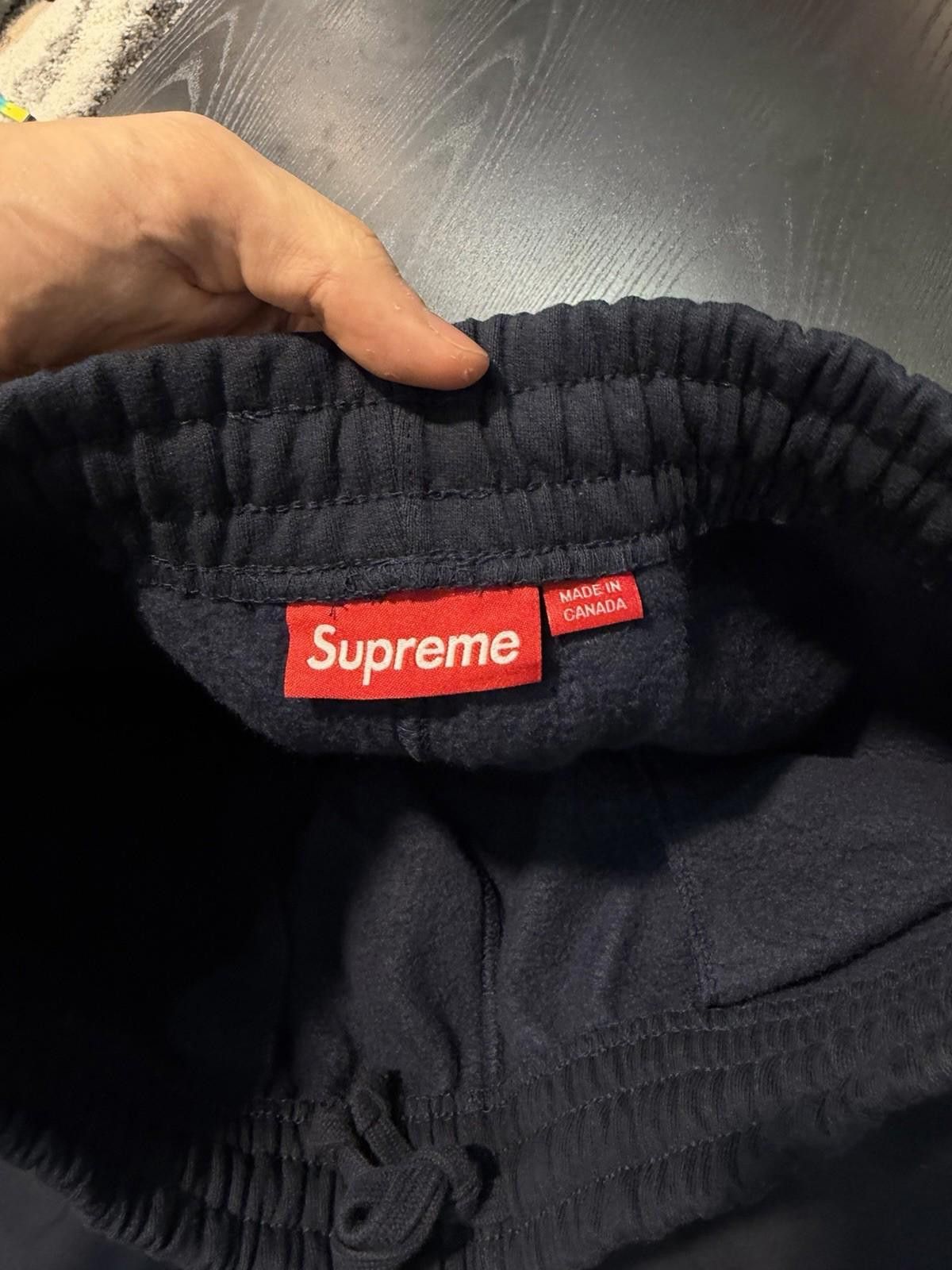 Supreme Supreme S Logo Sweatpants Navy Blue (SS25) Brand New Size M Size US 32 / EU 48 - 12 Thumbnail