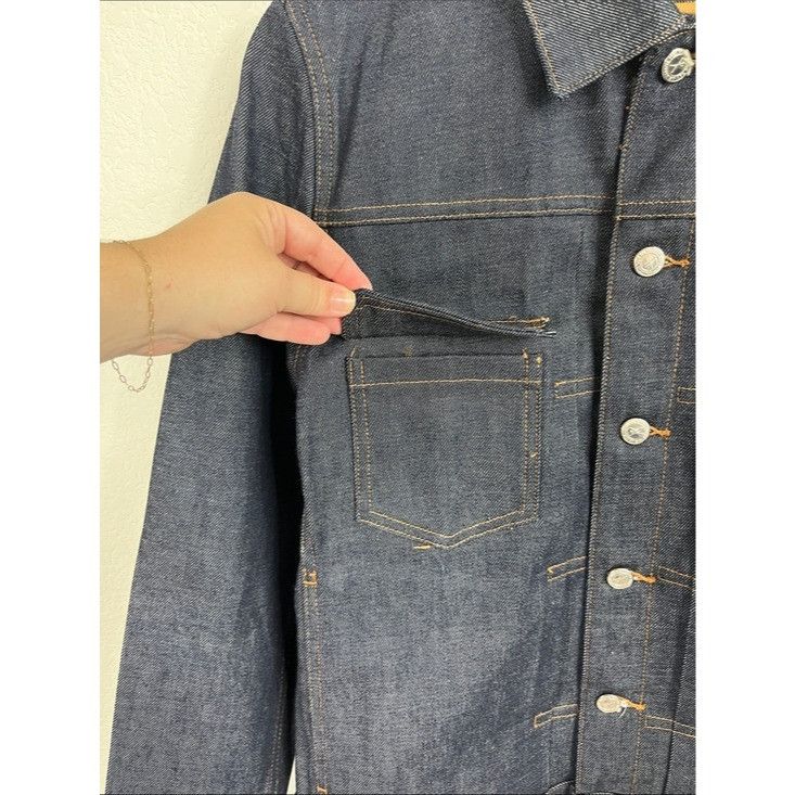 A.P.C. A.P.C. Selvedge Denim Work Jacket Japanese Selvedge Jean Size US S / EU 44-46 / 1 - 7 Thumbnail