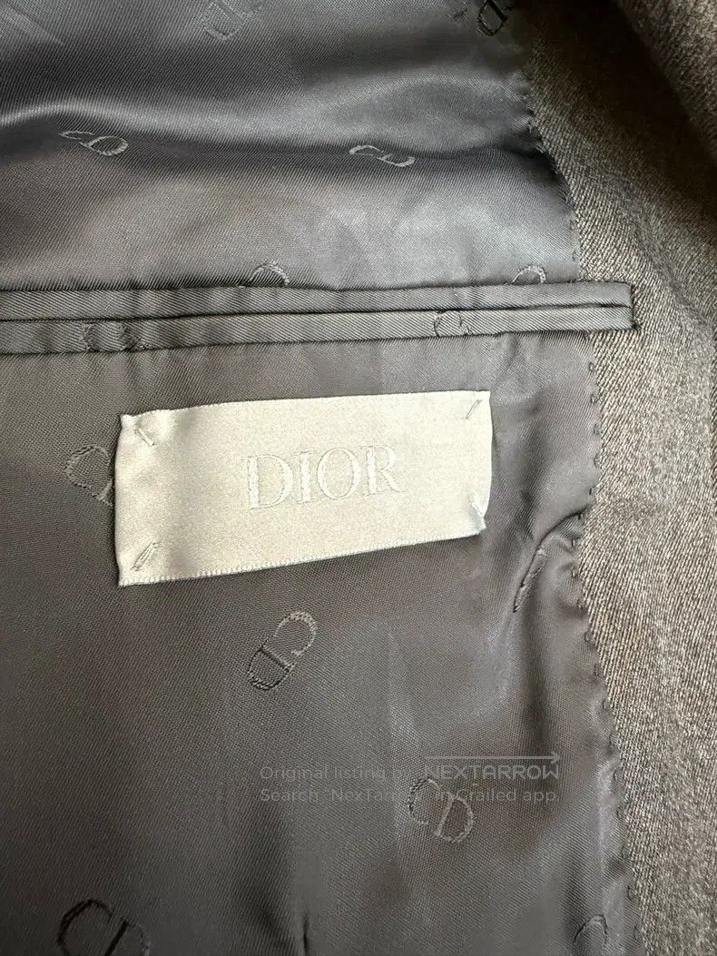 Dior Dior Gray woollen jacket Size US S / EU 44-46 / 1 - 4 Thumbnail