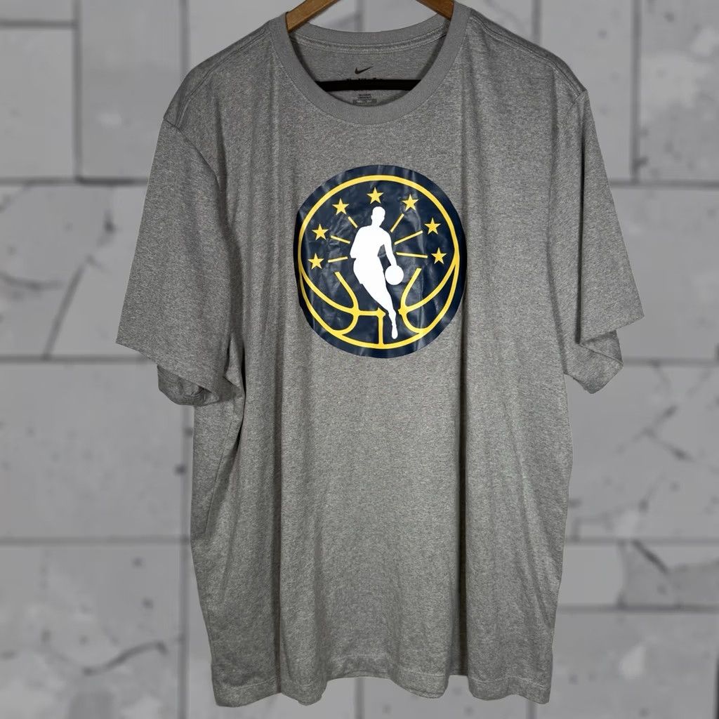 Nike VINTAGE The Nike Tee Gray Basketball Graphic Casual Tee Mens Size XXL Size US XXL / EU 58 / 5 - 1 Thumbnail