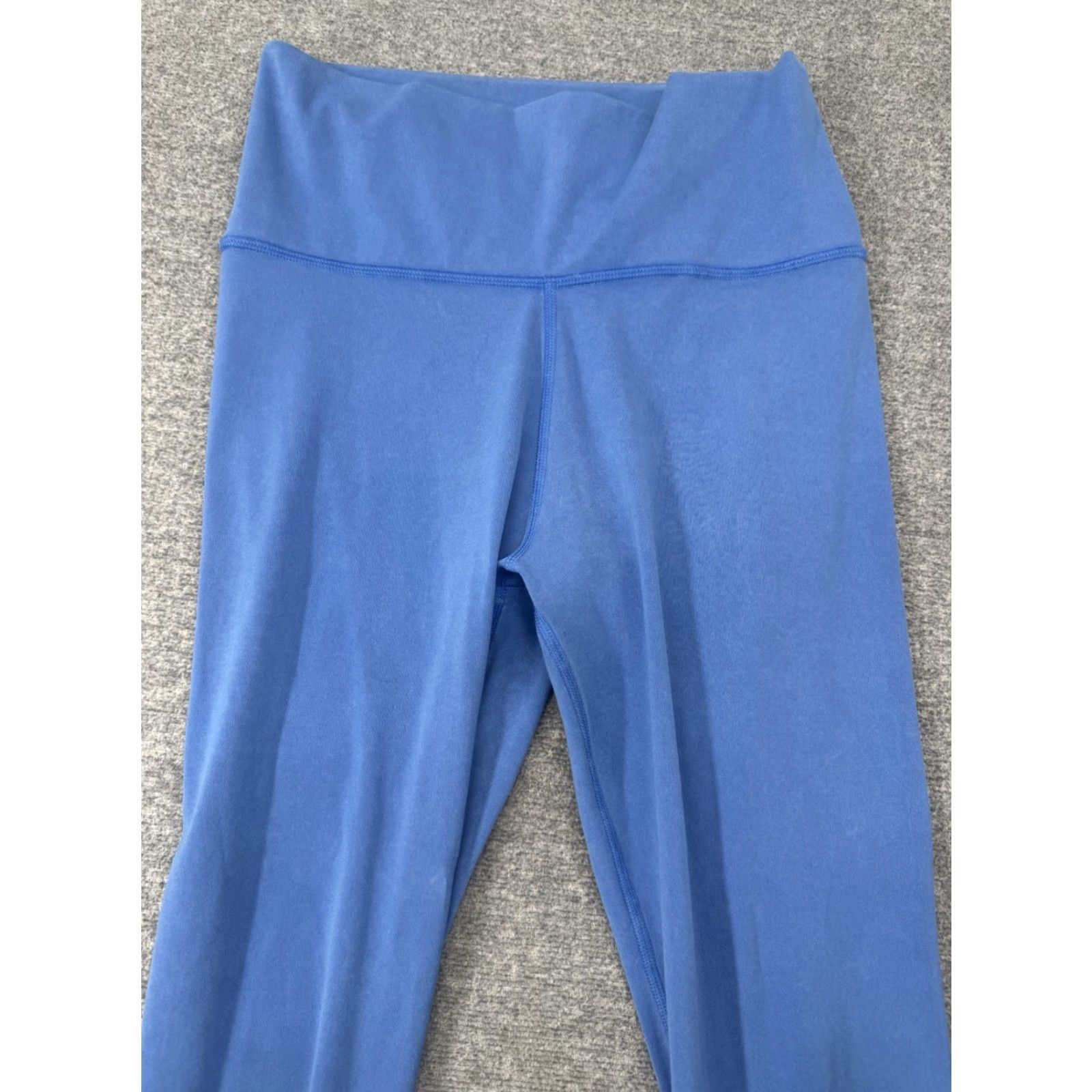 Vuori Vuori Washed Studio Leggings Women's Medium Cerulean Blue High Rise Stretch Yoga Size 42" / US 20 - 2 Thumbnail