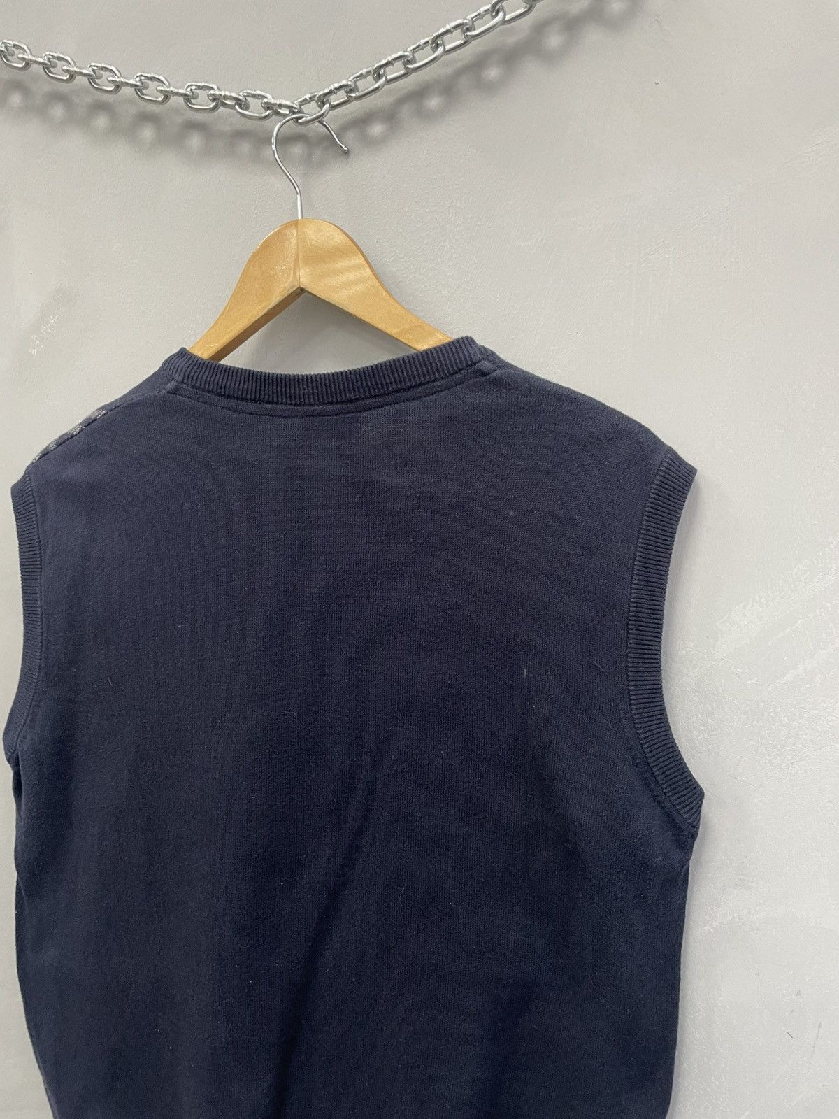 Emporio Armani × Japanese Brand × Vintage VINTAGE ARCHIVE Y2K GOLF STYLE KNITTED VEST EMPORIO ARMANI Size US M / EU 48-50 / 2 - 8 Thumbnail