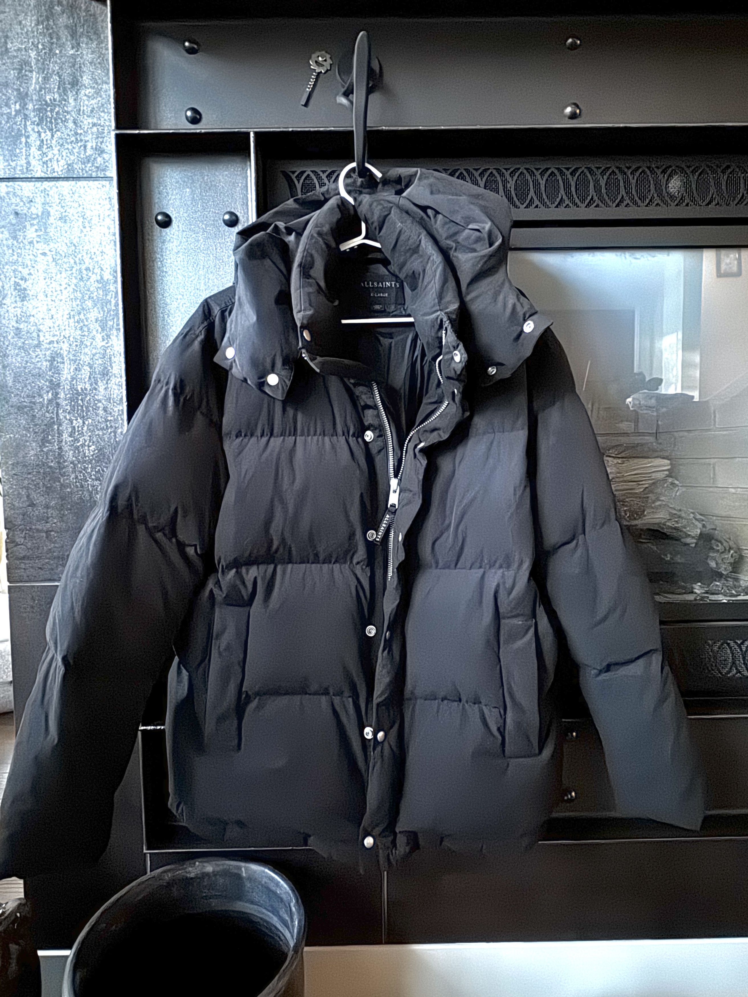 Allsaints Mint Condition Allsaints Down Winter Jacket Black Size US XL / EU 56 / 4 - 1 Thumbnail