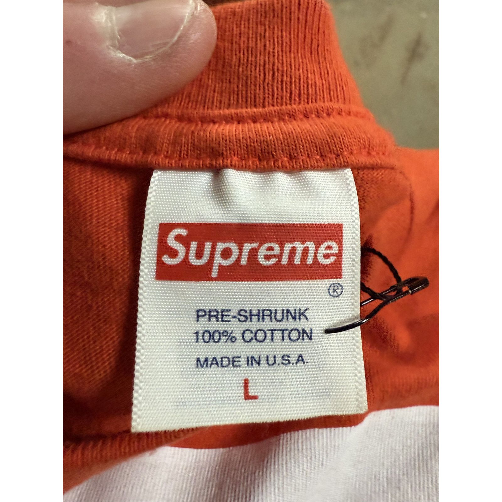 Supreme Supreme Photo Tee Orange Used Large Size US L / EU 52-54 / 3 - 2 Thumbnail