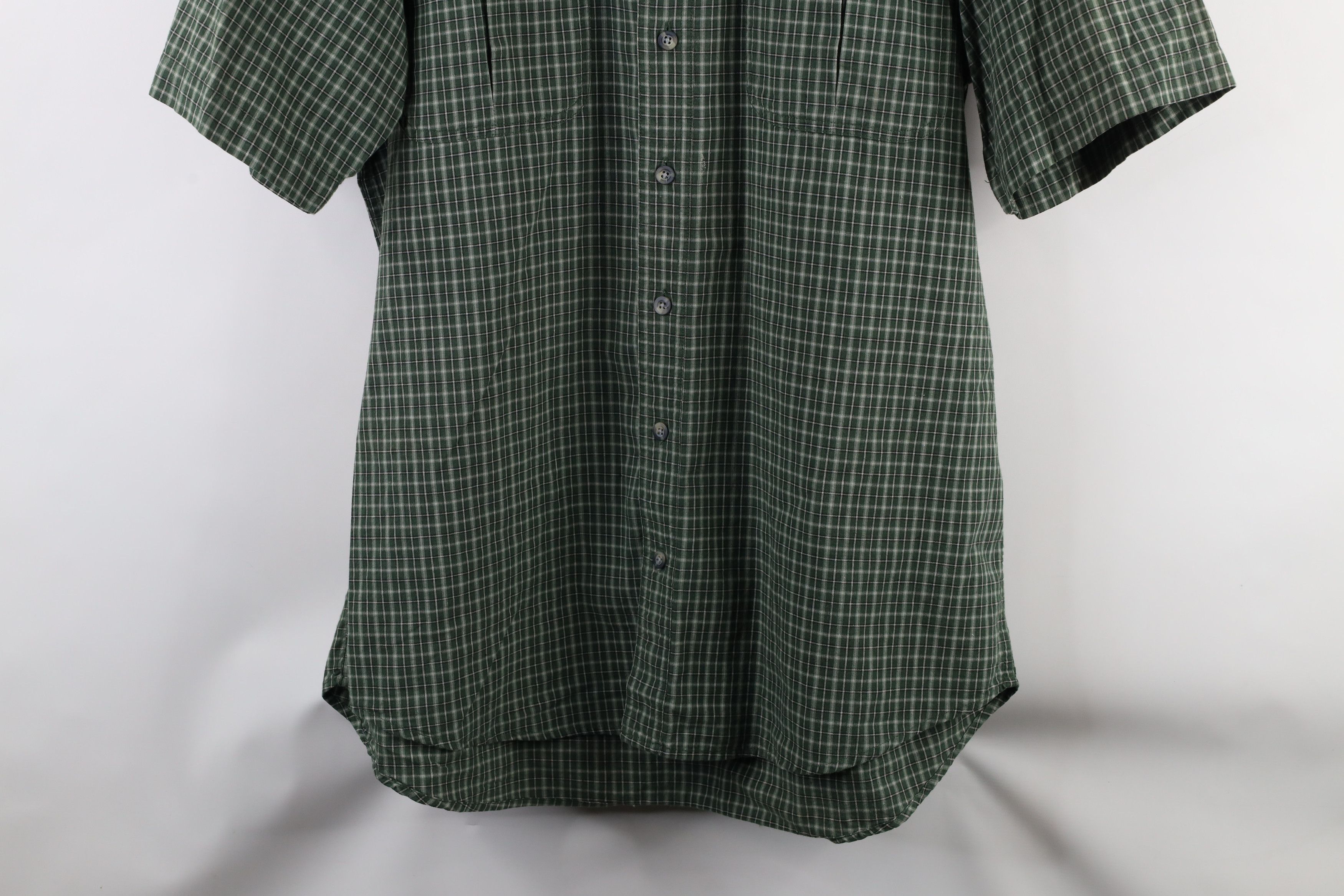 Cabelas × Vintage Vintage Cabelas Double Pocket Short Sleeve Button Shirt Size US L / EU 52-54 / 3 - 3 Thumbnail