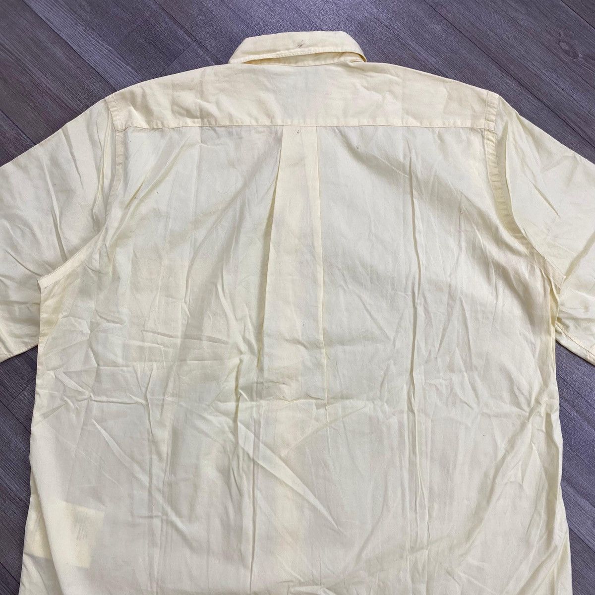 Comme des Garcons AW03 Comme Des Garcons Homme CDG Yellow Shirt Size US S / EU 44-46 / 1 - 12 Thumbnail