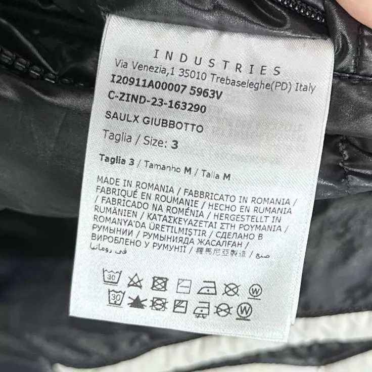 Moncler Moncler Black Sleeve Patch Down Jacket Size 3 Size M / US 6-8 / IT 42-44 - 5 Thumbnail