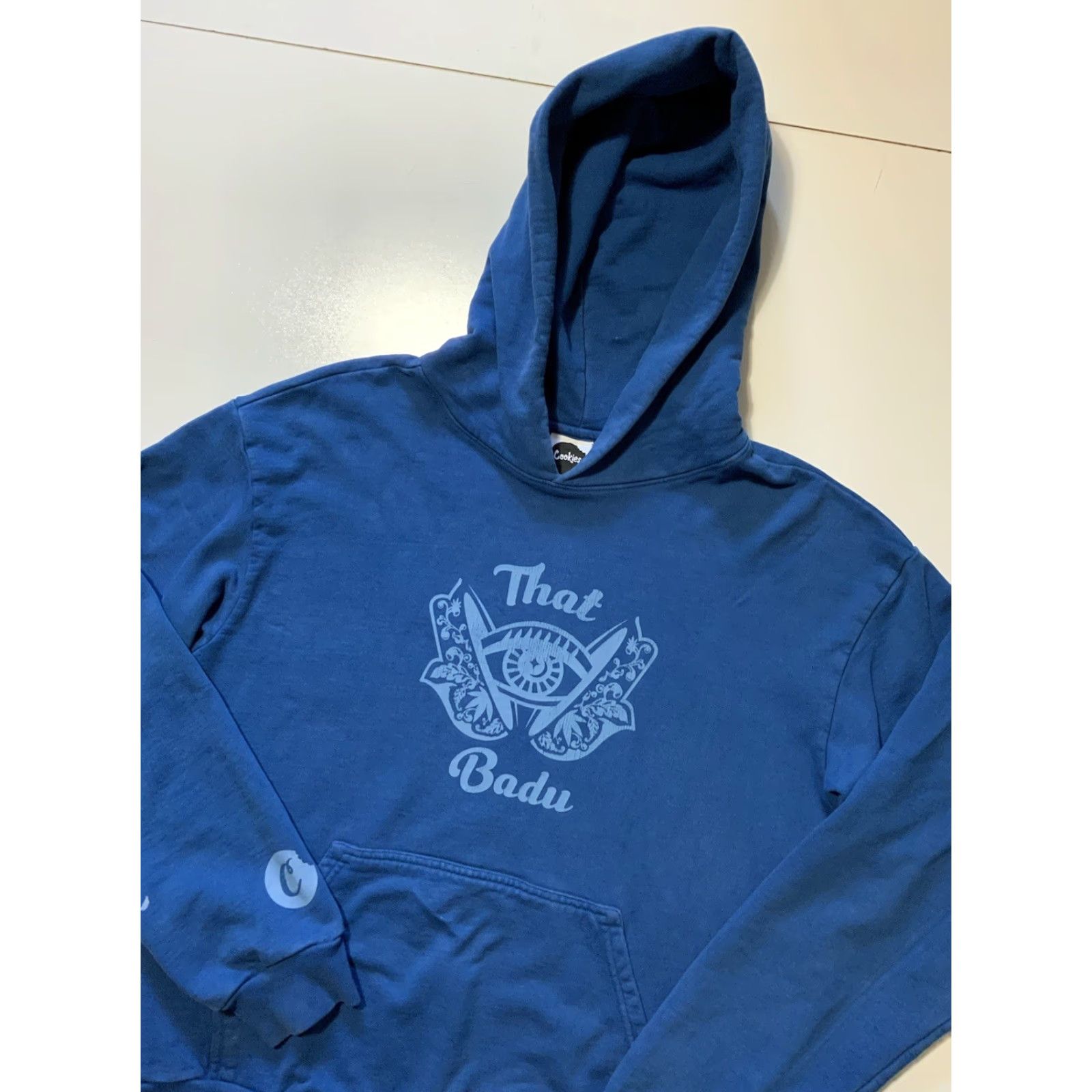 Apple Cookies SF X Apple Trees That Badu Erykah Badu Heavyweight Pullover Hoodie M Mens Blue Size US M / EU 48-50 / 2 - 4 Thumbnail