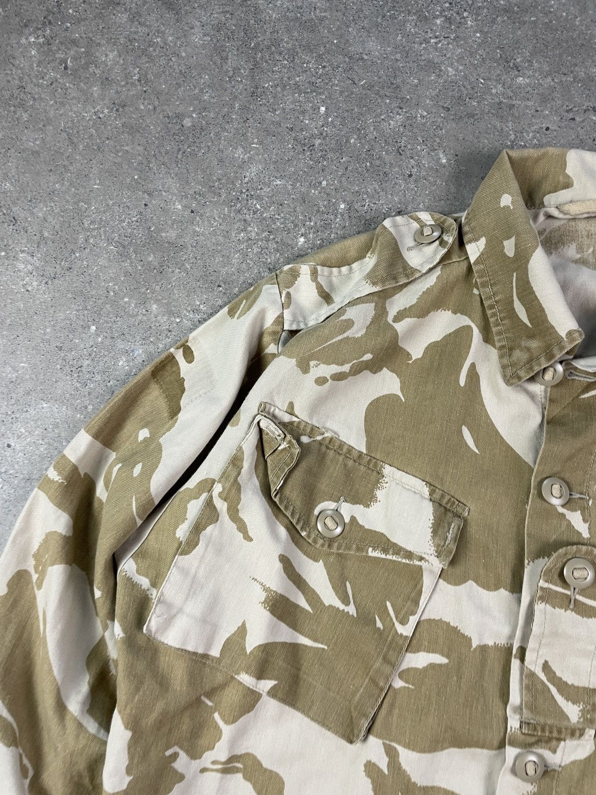 Vintage NATO Jacket Combat Tropical Desert DPM Shirt Size US S / EU 44-46 / 1 - 5 Thumbnail
