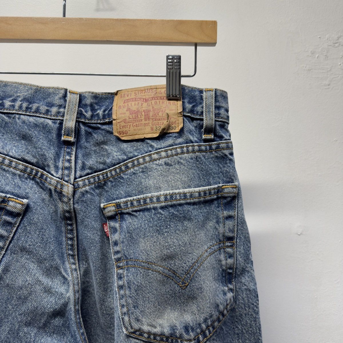 Levi's 90s Levi's Faded Distressed Mud Wash Jeans ERD Grunge Chrome Size US 32 / EU 48 - 6 Thumbnail