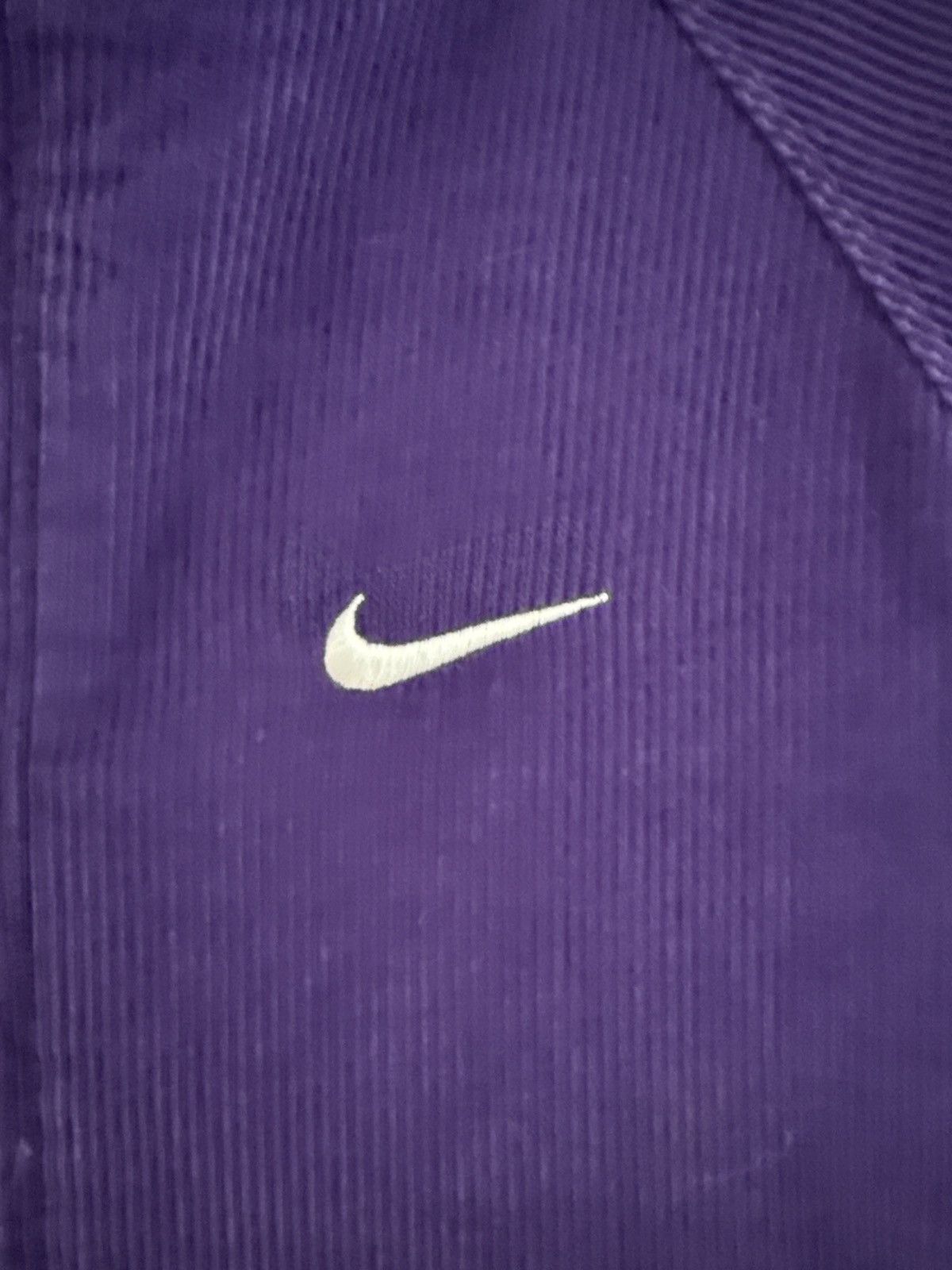 Nike × Supreme Supreme Nike corduroy purple zip up Size US M / EU 48-50 / 2 - 5 Thumbnail