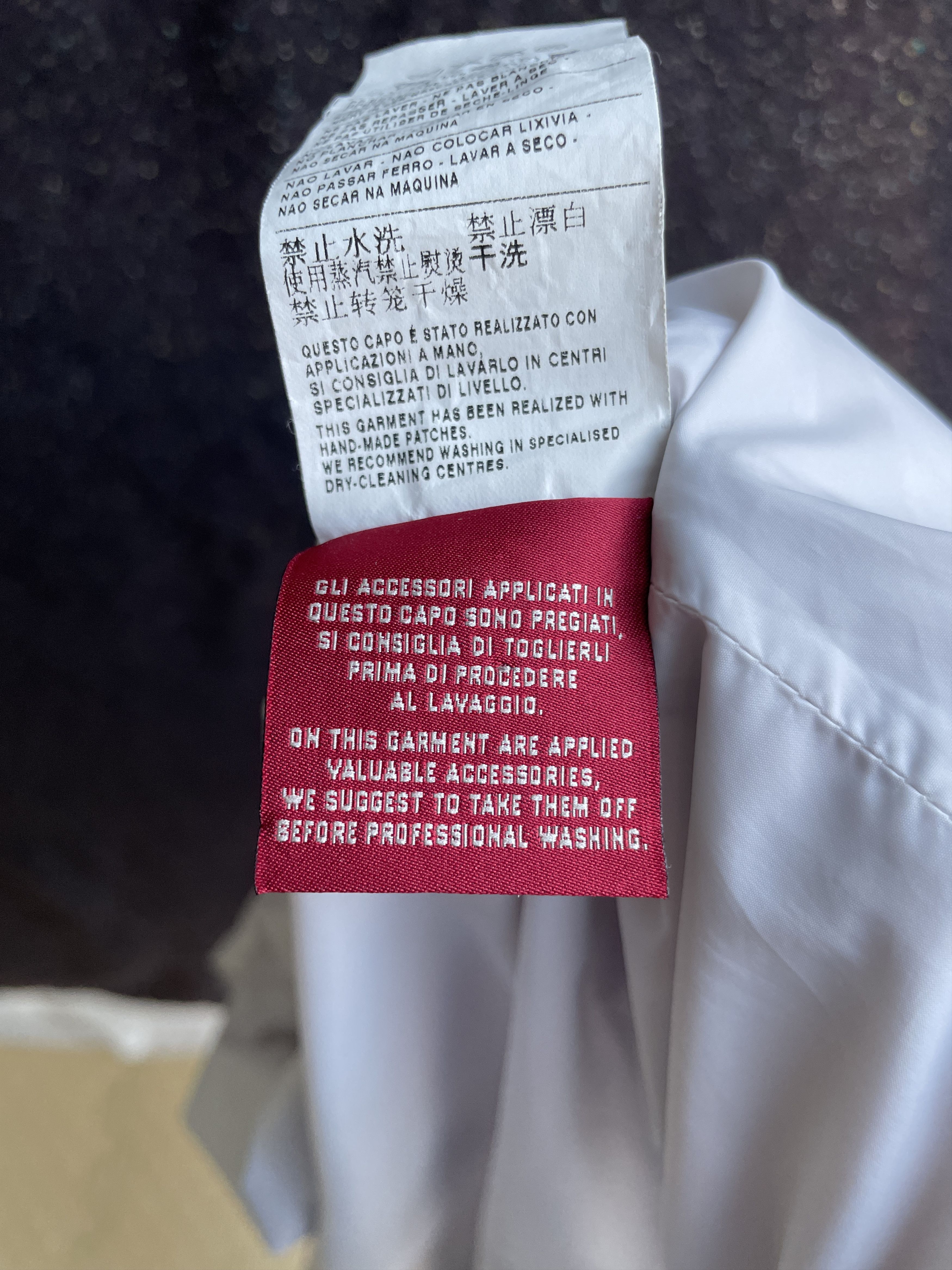 Moncler Moncler Gamme Rouge Womens Lightweight Cropped Jacket Size XS / US 0-2 / IT 36-38 - 21 Thumbnail
