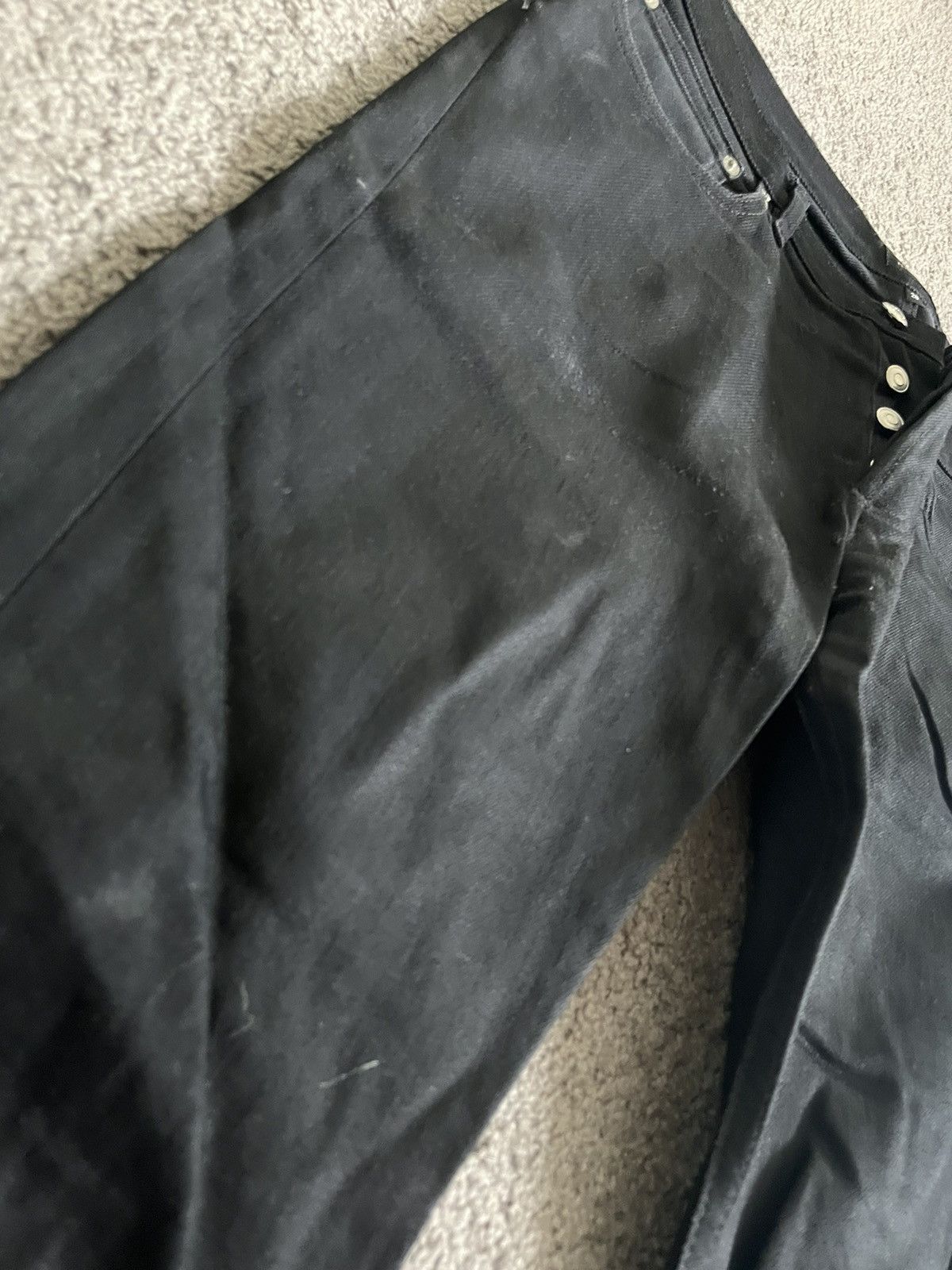 A.P.C. APC Petite New Standards Black Jeans Size US 28 / EU 44 - 5 Thumbnail