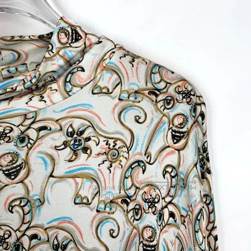 Dior Dior Colorful Polyester Women's T. Size M / US 6-8 / IT 42-44 - 4 Thumbnail