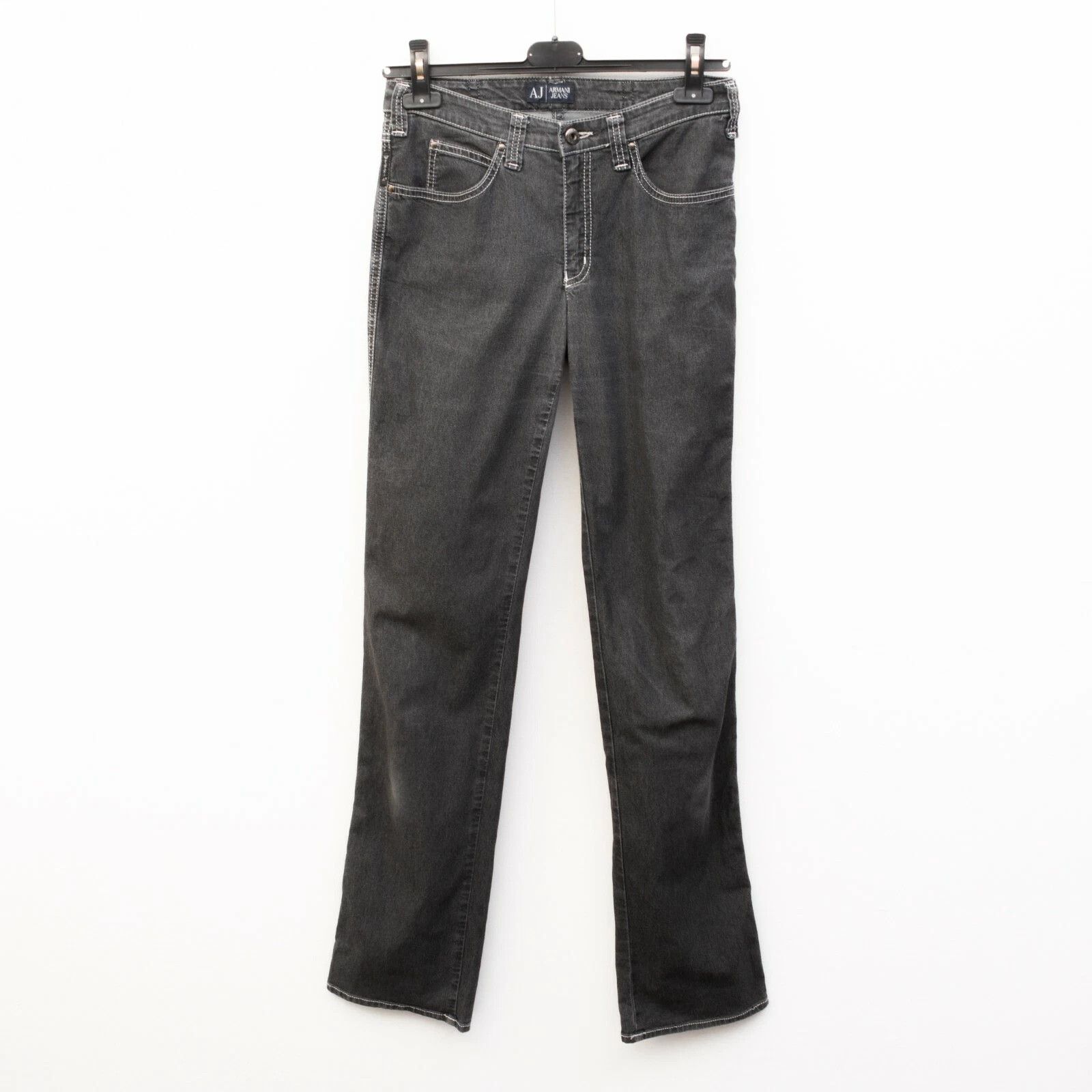Armani Jeans Straight Women's Jeans Size 28 Trousers Mid Rise Size 28" / US 6 / IT 42 - 1 Thumbnail