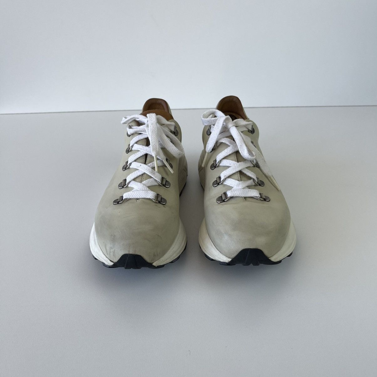 Other Luis Trenker Laether Vibram Platform Sneakers Grey/White Size US 9 / EU 42 - 3 Thumbnail