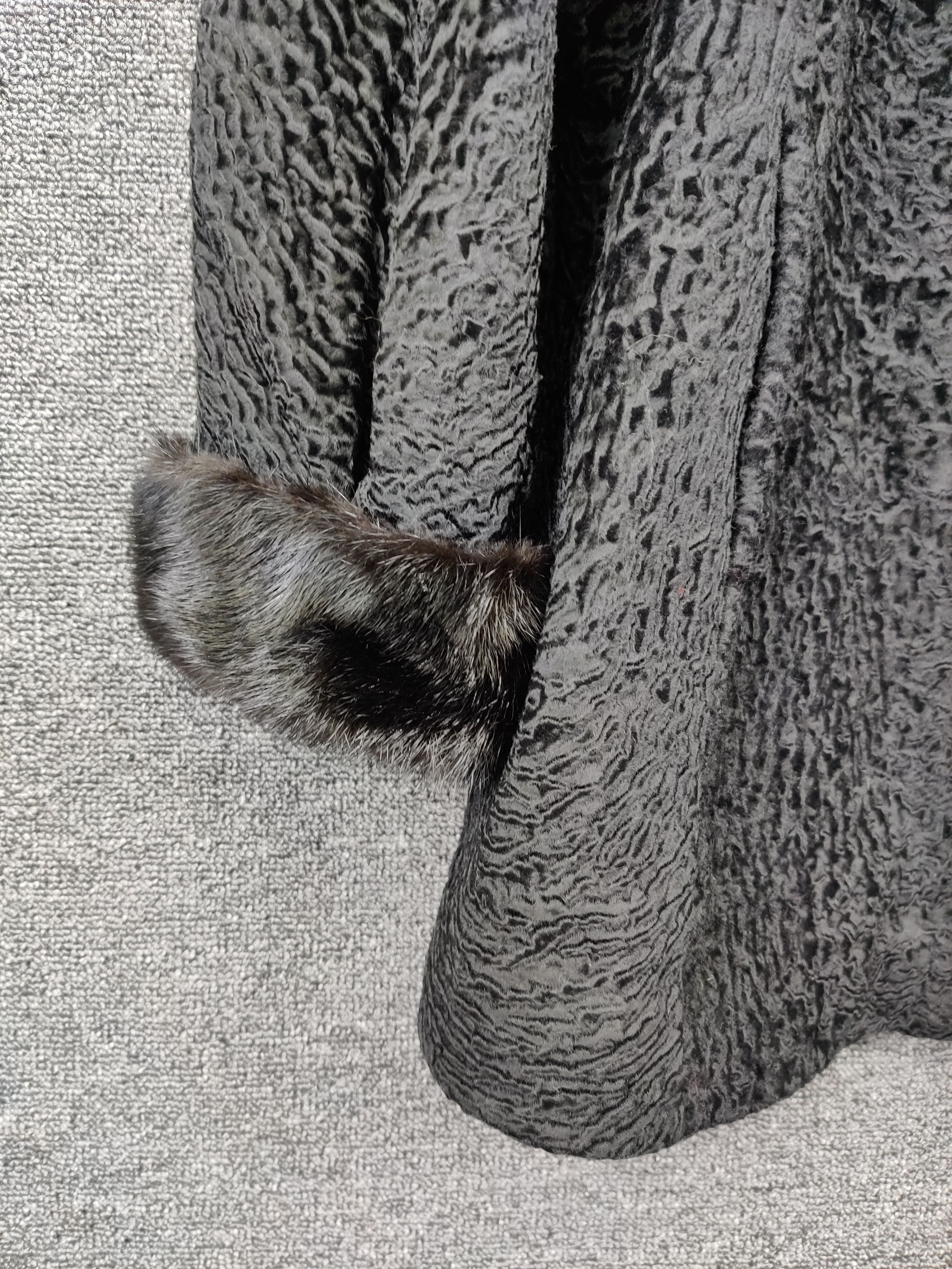 Japanese Brand Fosma France Leather Fur Jacket Size US M / EU 48-50 / 2 - 4 Thumbnail