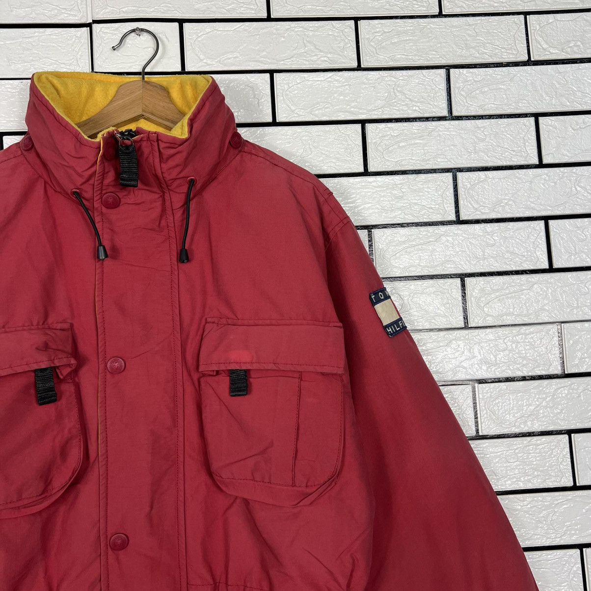 Tommy Hilfiger Vintage 90's TOMMY HILFIGER Utility Puffer Jacket #4063-C185 Size US L / EU 52-54 / 3 - 4 Thumbnail