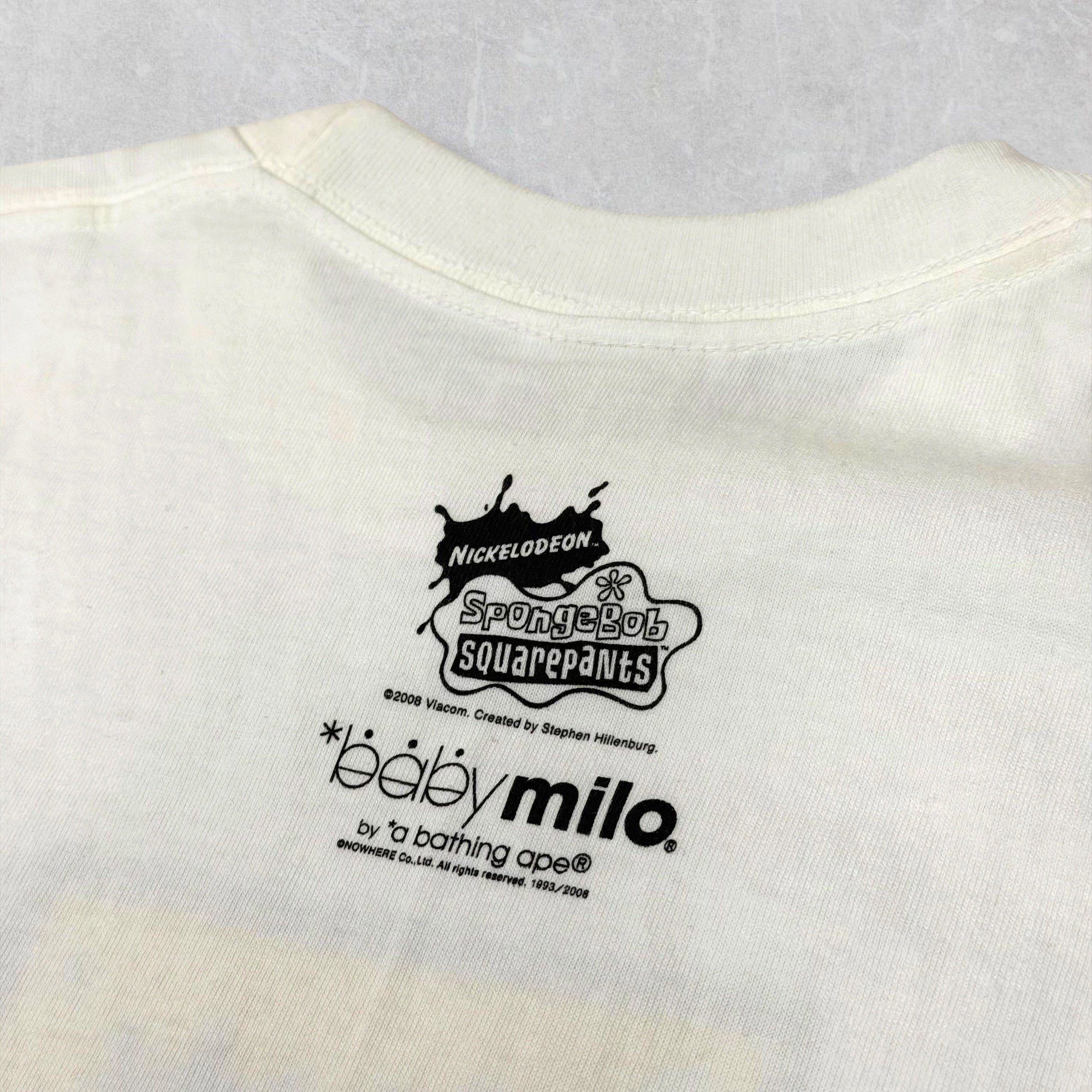 Bape Bape Spongebob Milo Bob Tee L Size US L / EU 52-54 / 3 - 5 Thumbnail