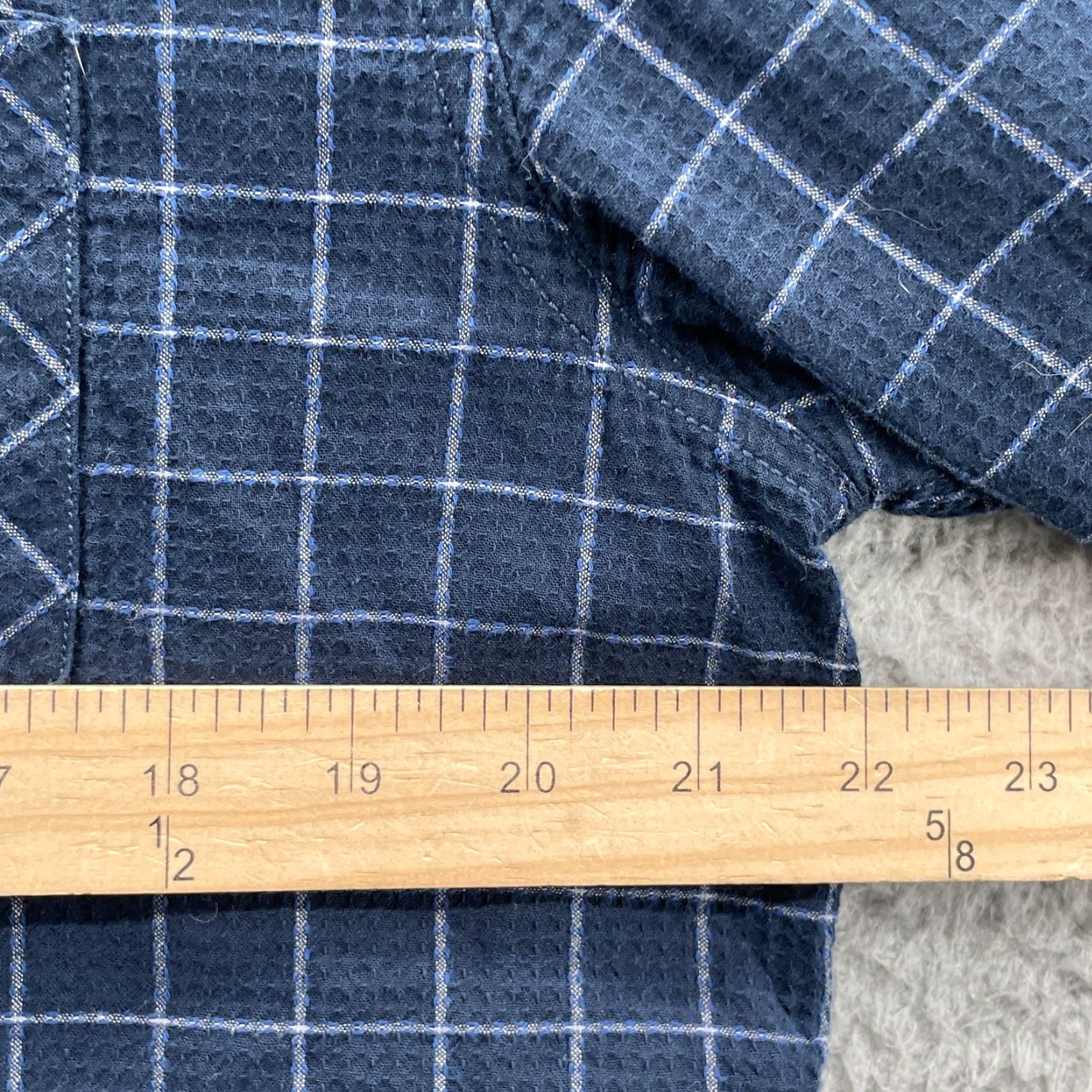 Lacoste Lacoste Seersucker Shirt Men's XL Plaid Coastal Preppy Academia Hike 90s Classic Size US XL / EU 56 / 4 - 5 Thumbnail