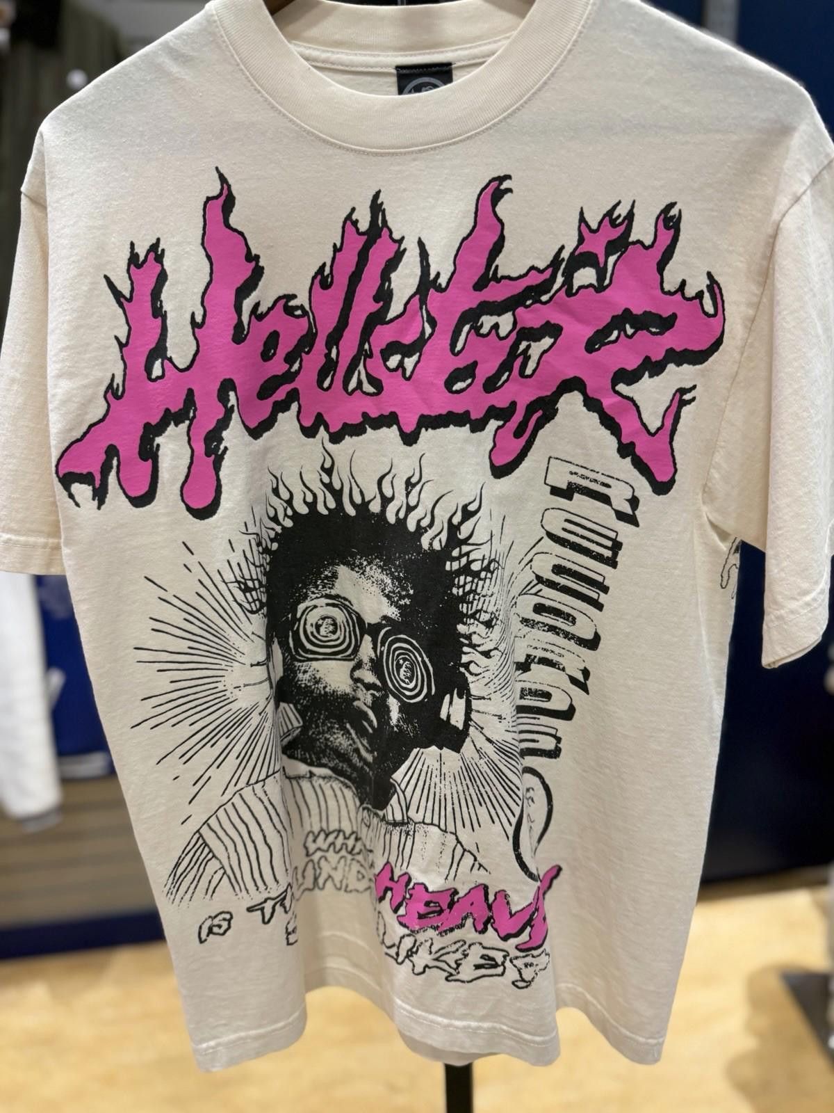 HELLSTAR Hellstar Men's Pink White T-Shirt Size (Small) Authentic Size US S / EU 44-46 / 1 - 4 Thumbnail