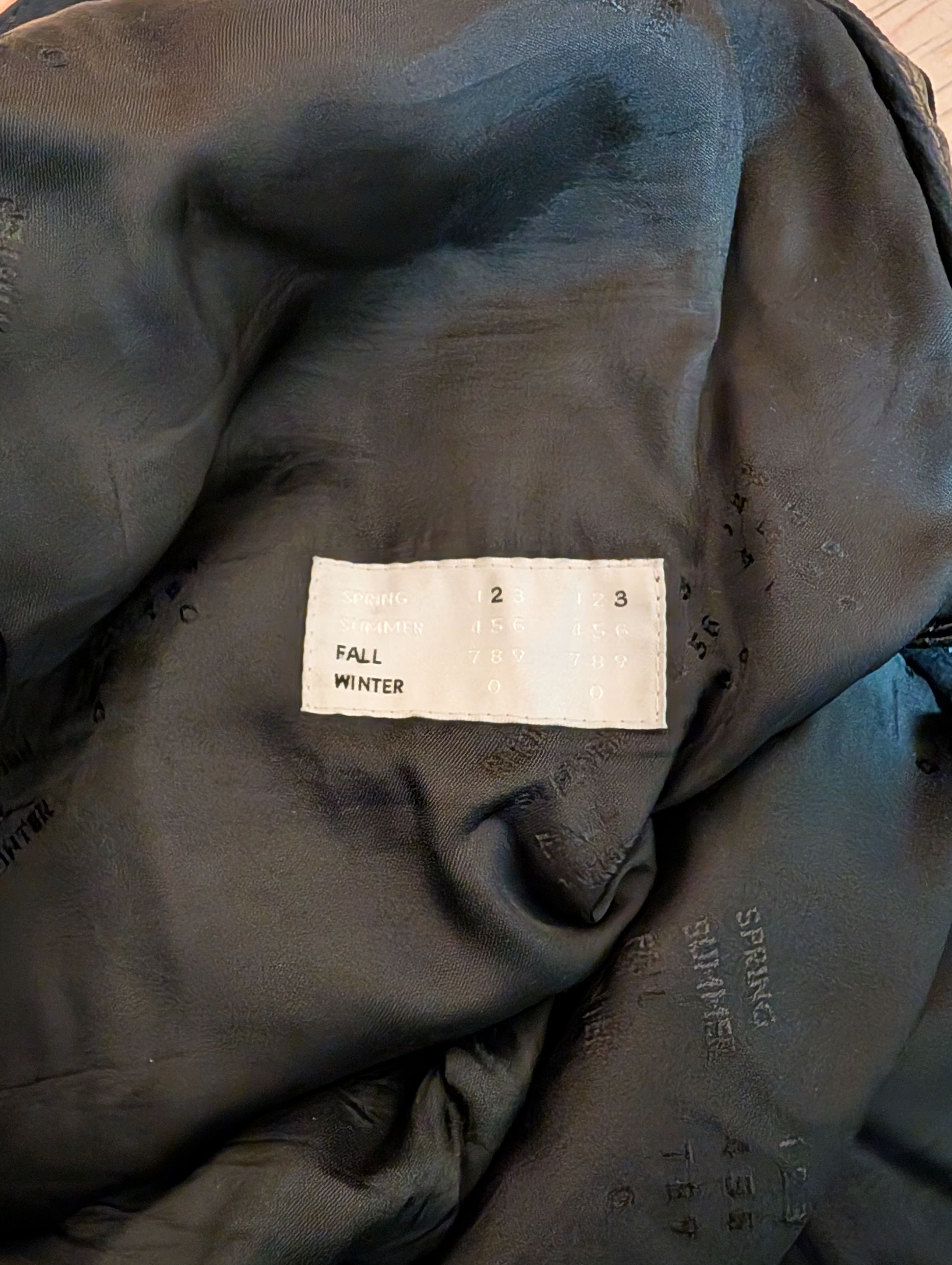 4SDESIGNS 4S Designs Black Fake Croc Leather Carpenter Pants Size US 32 / EU 48 - 6 Thumbnail