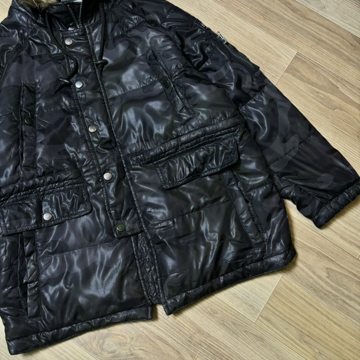 Hysteric Glamour × If Six Was Nine × Le Grande Bleu (L.G.B.) Hysteric glamour/ sirmione fur jacket camo if6was9 LGB Style Size US M / EU 48-50 / 2 - 6 Thumbnail