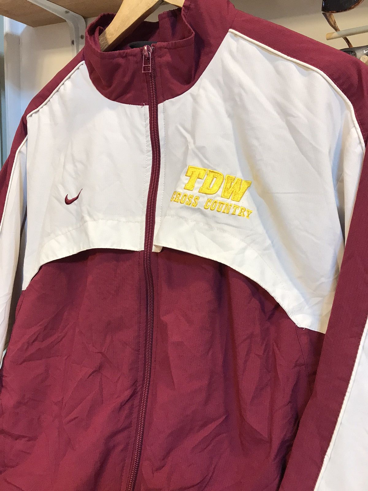 Nike × Vintage Vintage Nike Team Two Tone Windbreaker Jacket Size US M / EU 48-50 / 2 - 7 Thumbnail